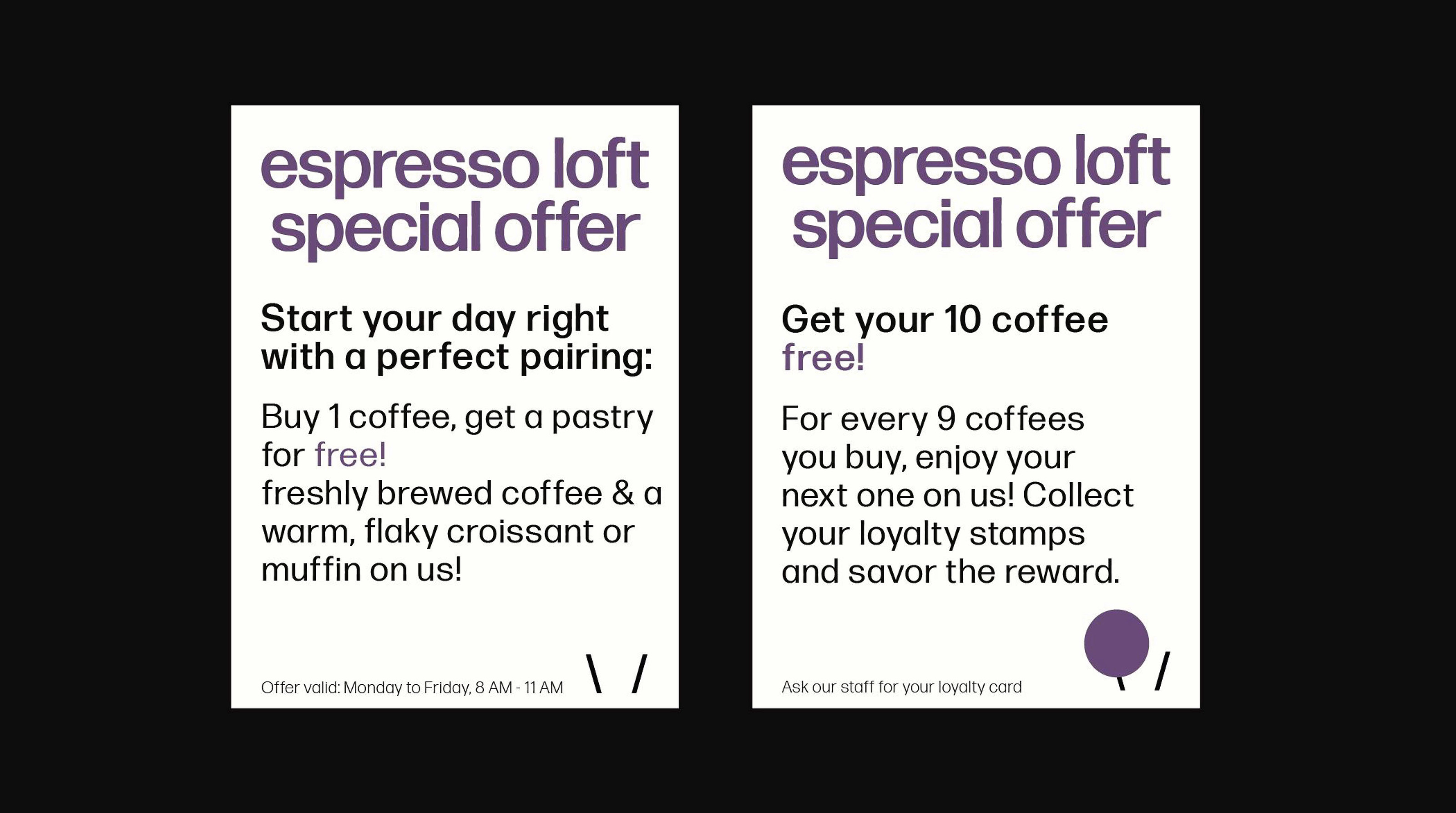 Espresso Loft | Identity for coffeeshop — Изображение №13 — Брендинг на Dprofile
