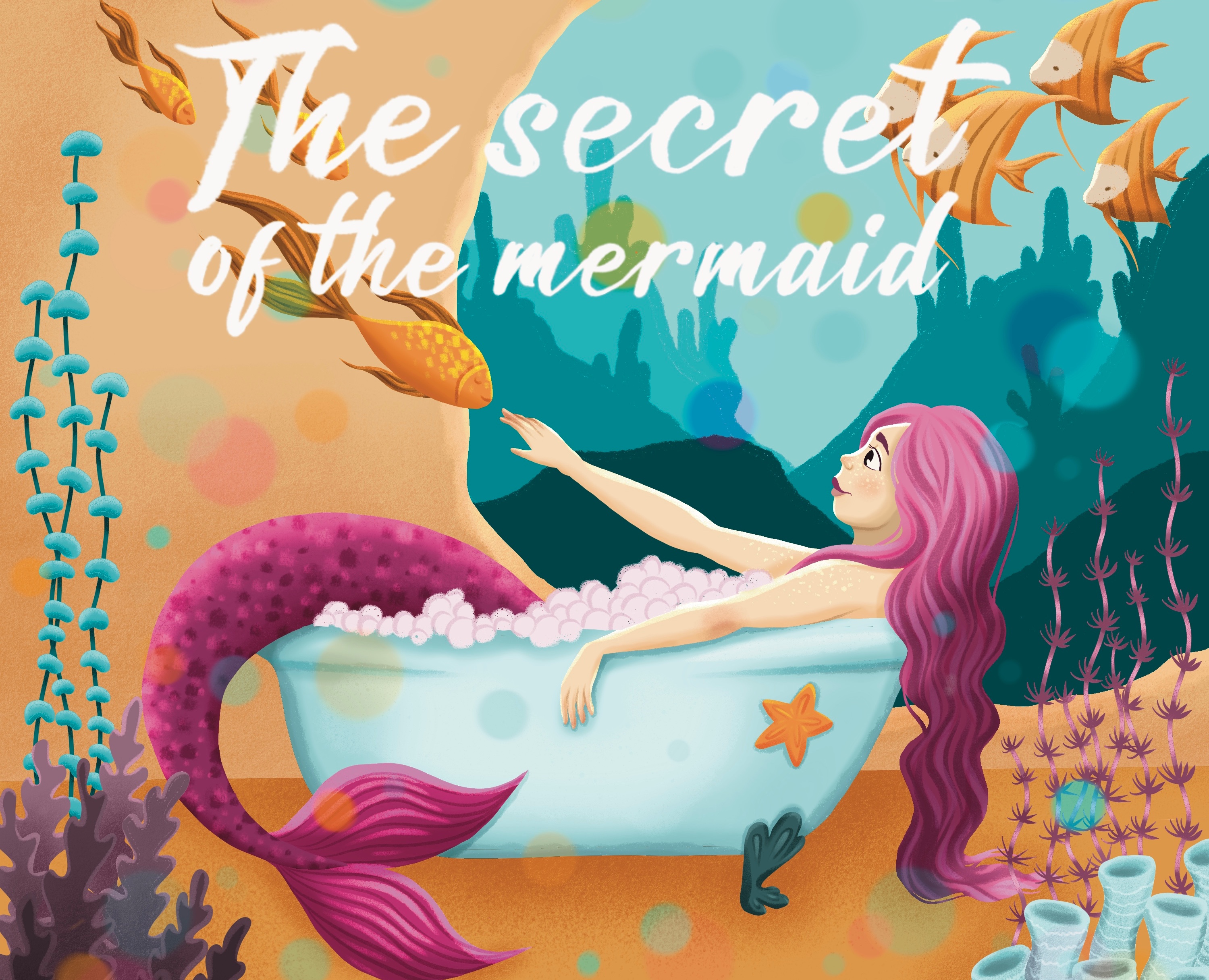 The secret of the mermaid — Иллюстрация на Dprofile