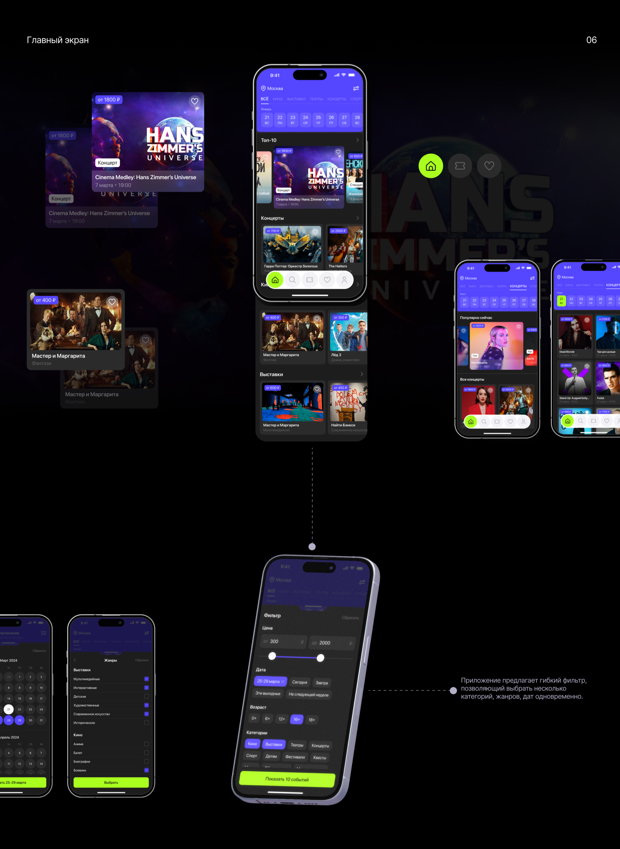 City Buzz | Mobile App | Tickets to events — Изображение №5 — Интерфейсы, Графика на Dprofile