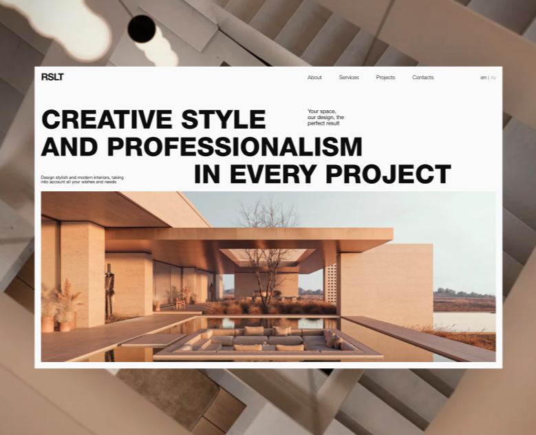 Result - UX/UI concept — Интерфейсы на Dprofile