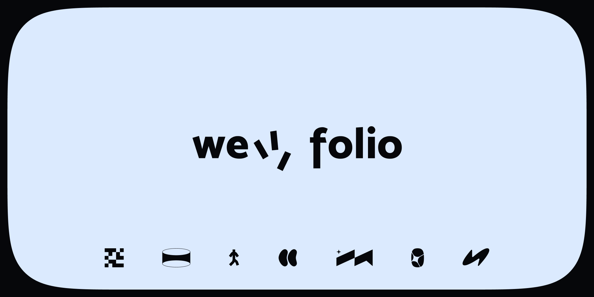 well, folio / logofolio — Изображение №1 — Брендинг на Dprofile