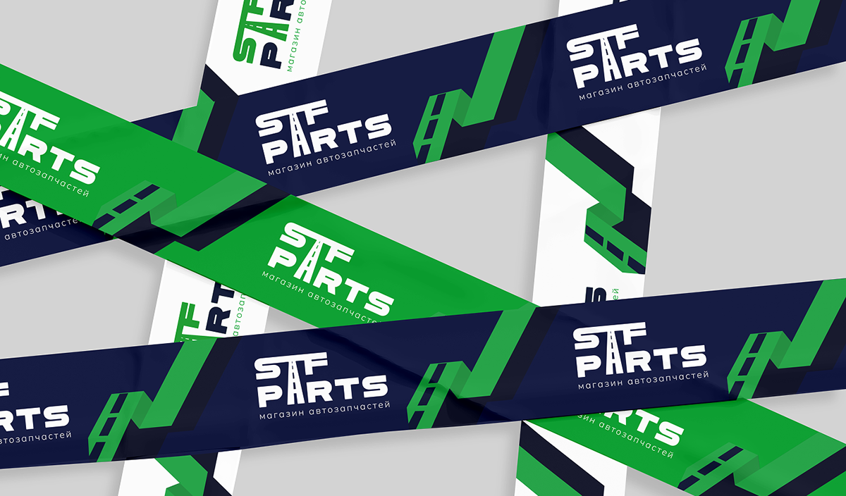 STF-PARTS BRAND CORPORATE IDENTITY AUTO PARTS — Изображение №10 — Брендинг на Dprofile