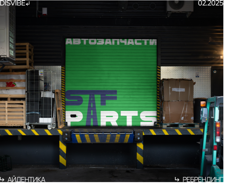 STF-PARTS BRAND CORPORATE IDENTITY AUTO PARTS — Брендинг на Dprofile