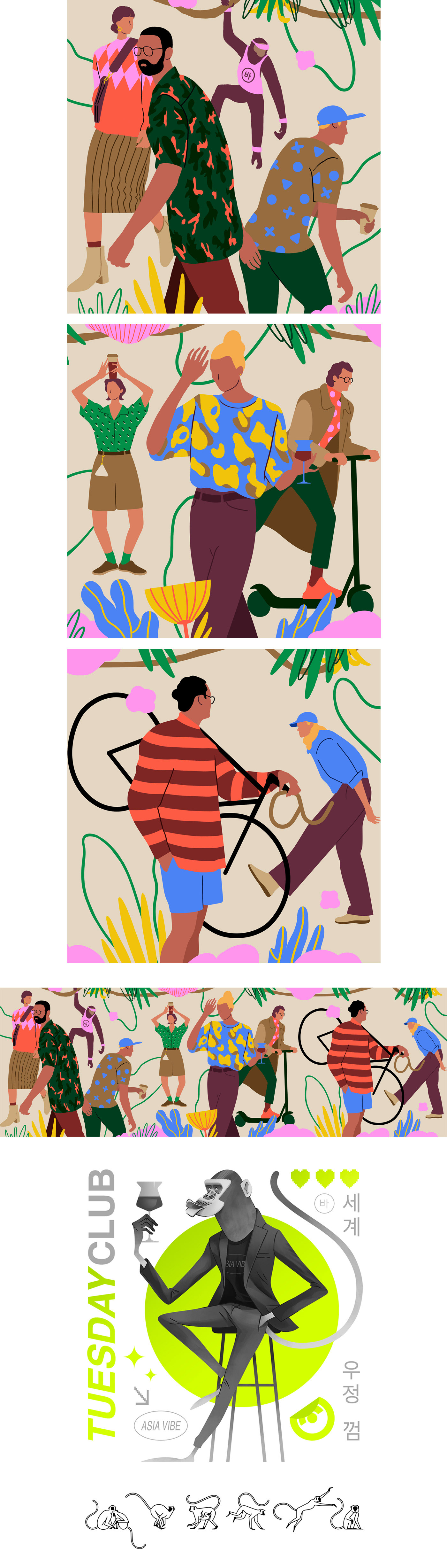 Various illustrations 2022 — Изображение №3 — Брендинг, Иллюстрация на Dprofile