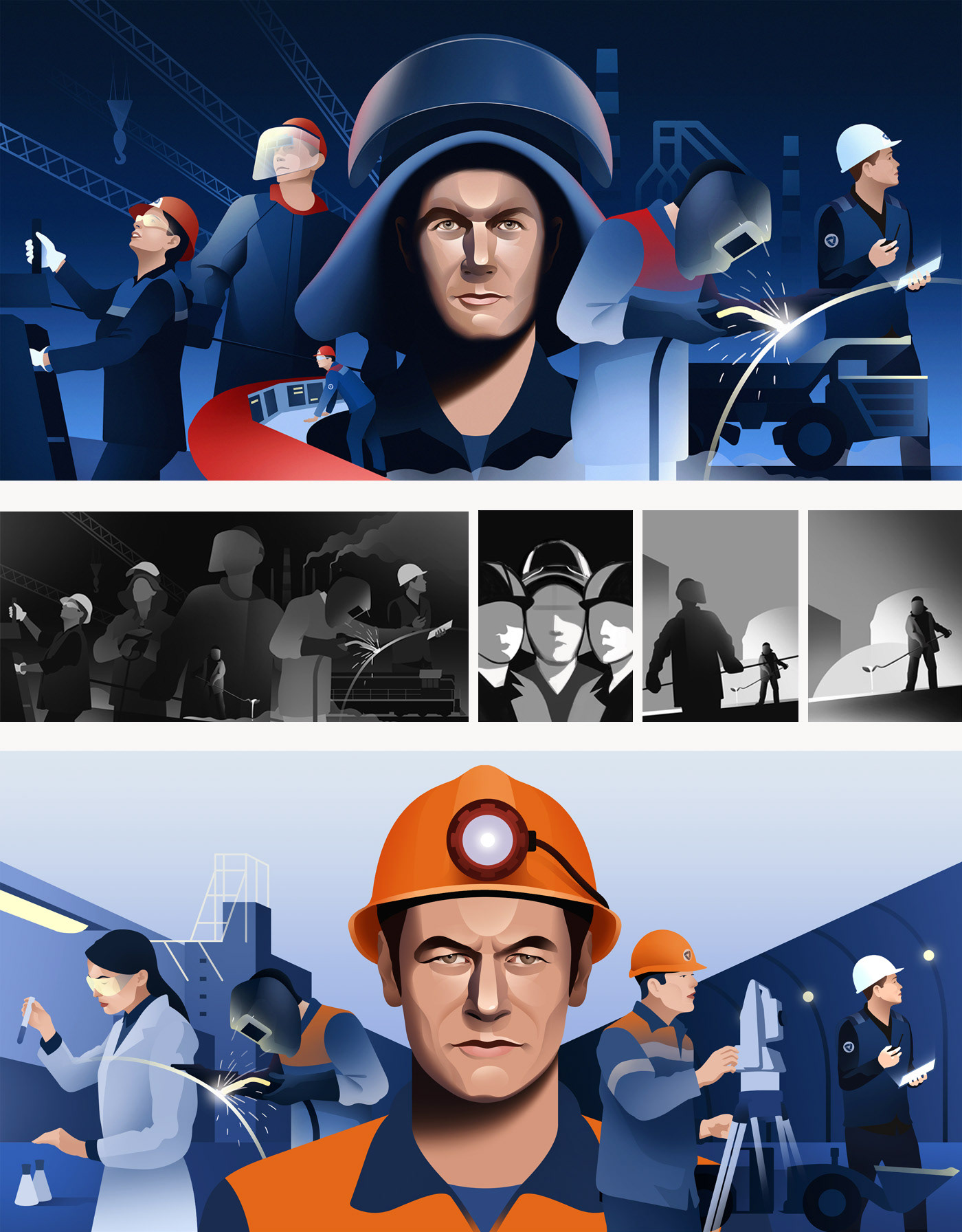 Various illustrations 2022 — Изображение №2 — Брендинг, Иллюстрация на Dprofile