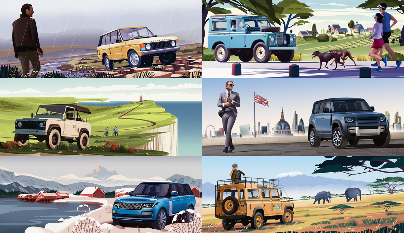 Land Rover Project — Изображение №15 — Иллюстрация на Dprofile
