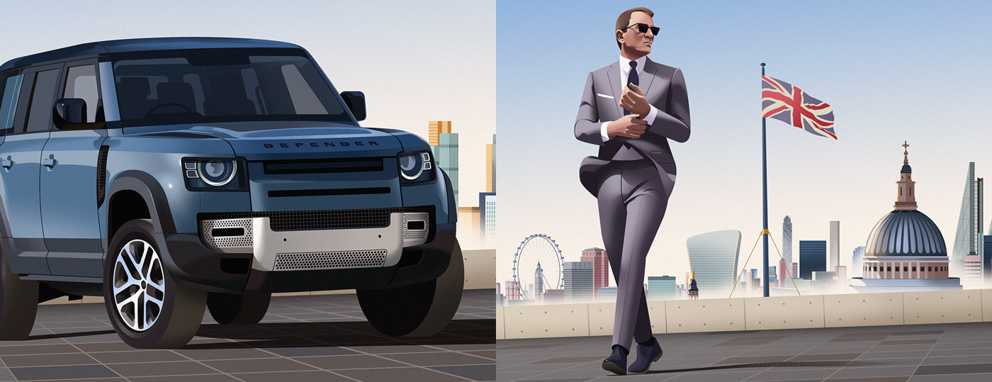Land Rover Project — Изображение №12 — Иллюстрация на Dprofile
