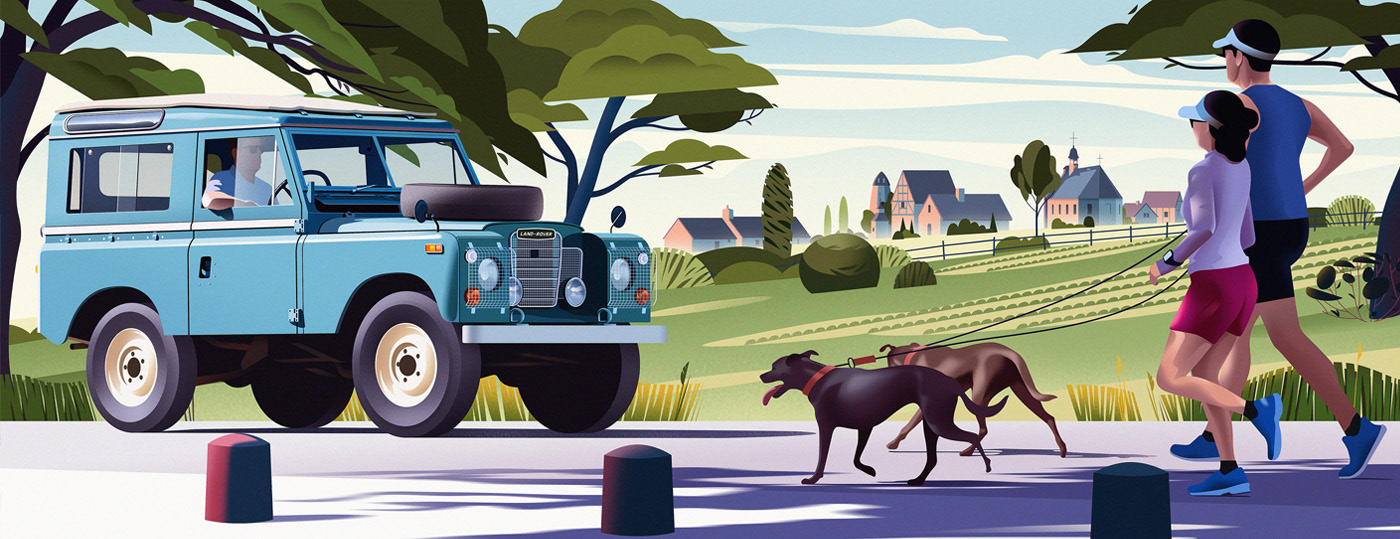 Land Rover Project — Изображение №9 — Иллюстрация на Dprofile