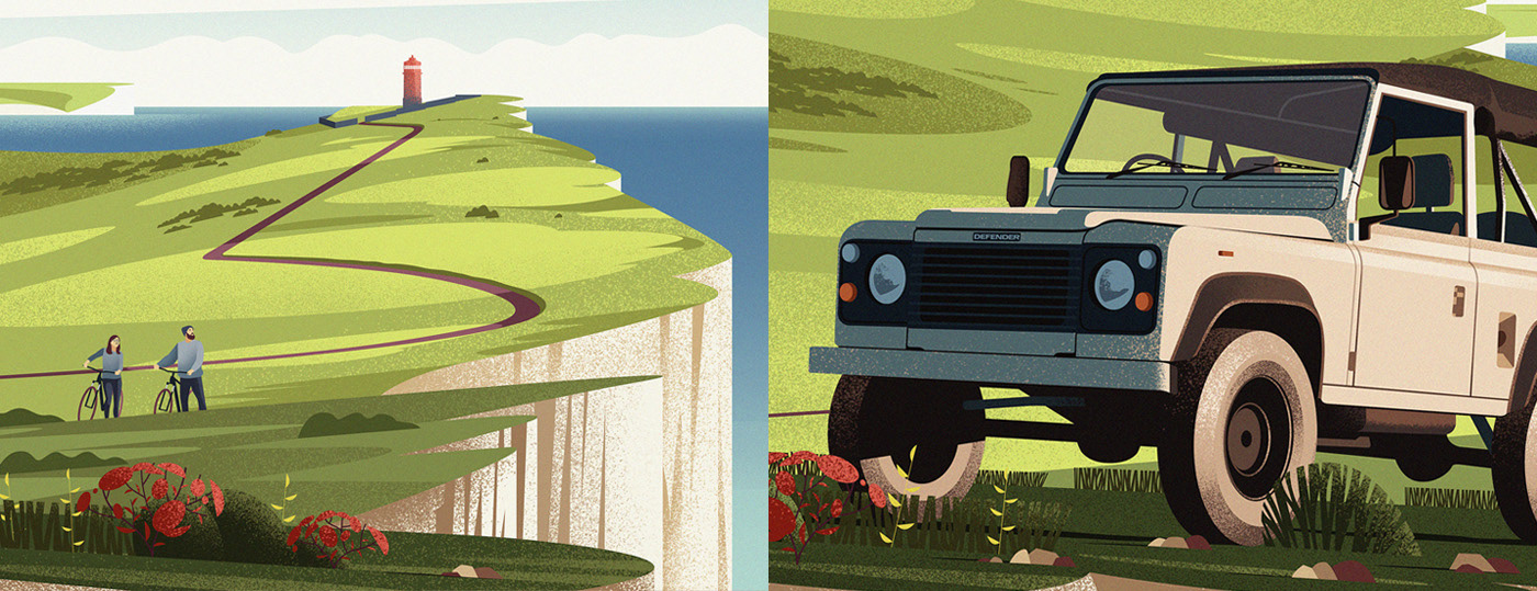 Land Rover Project — Изображение №6 — Иллюстрация на Dprofile