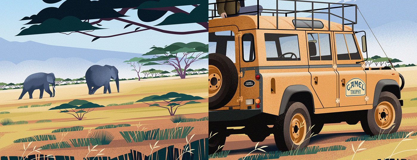 Land Rover Project — Изображение №14 — Иллюстрация на Dprofile