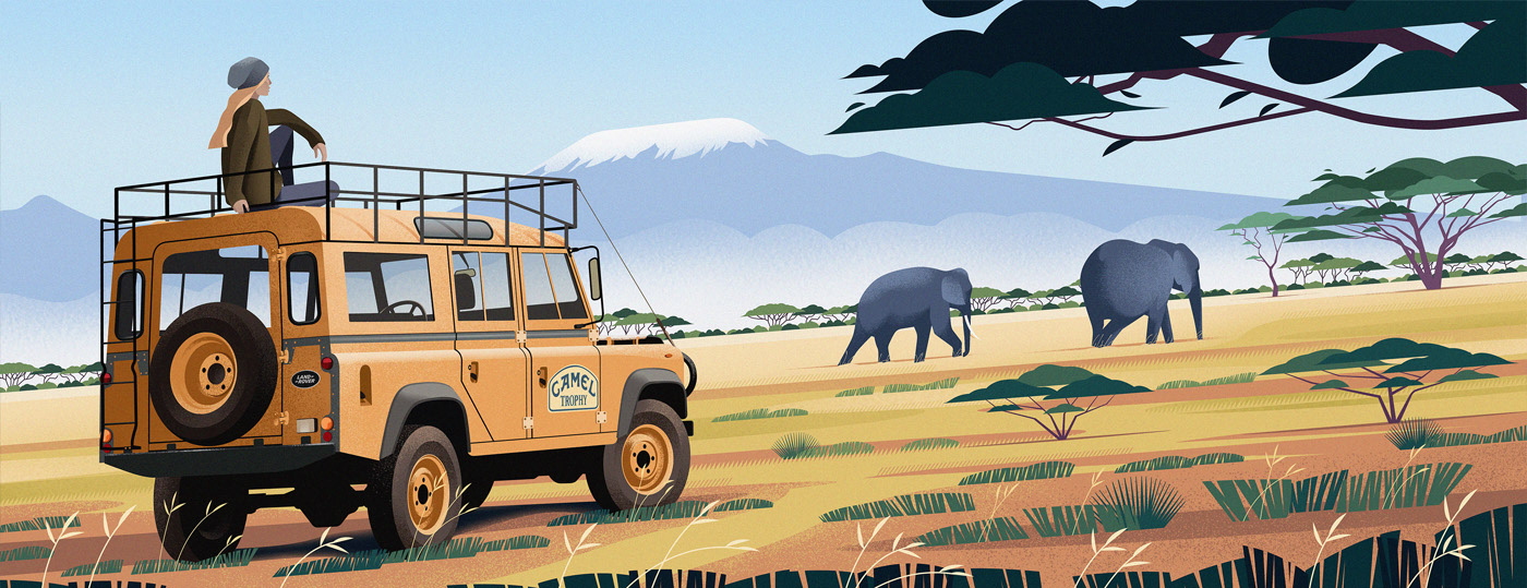 Land Rover Project — Изображение №13 — Иллюстрация на Dprofile