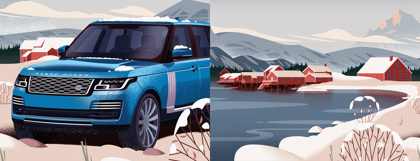 Land Rover Project — Изображение №8 — Иллюстрация на Dprofile