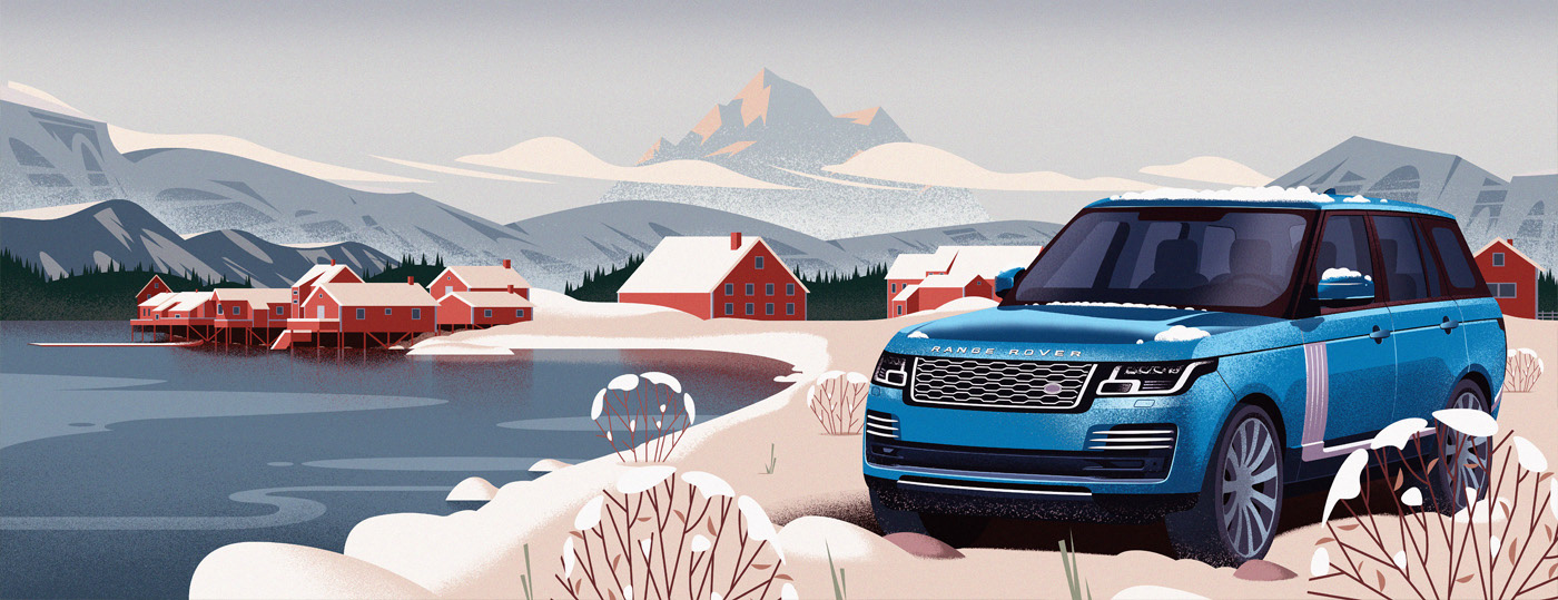 Land Rover Project — Изображение №7 — Иллюстрация на Dprofile