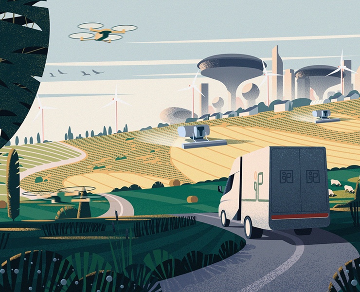 Various illustrations 2020 — Брендинг, Иллюстрация на Dprofile