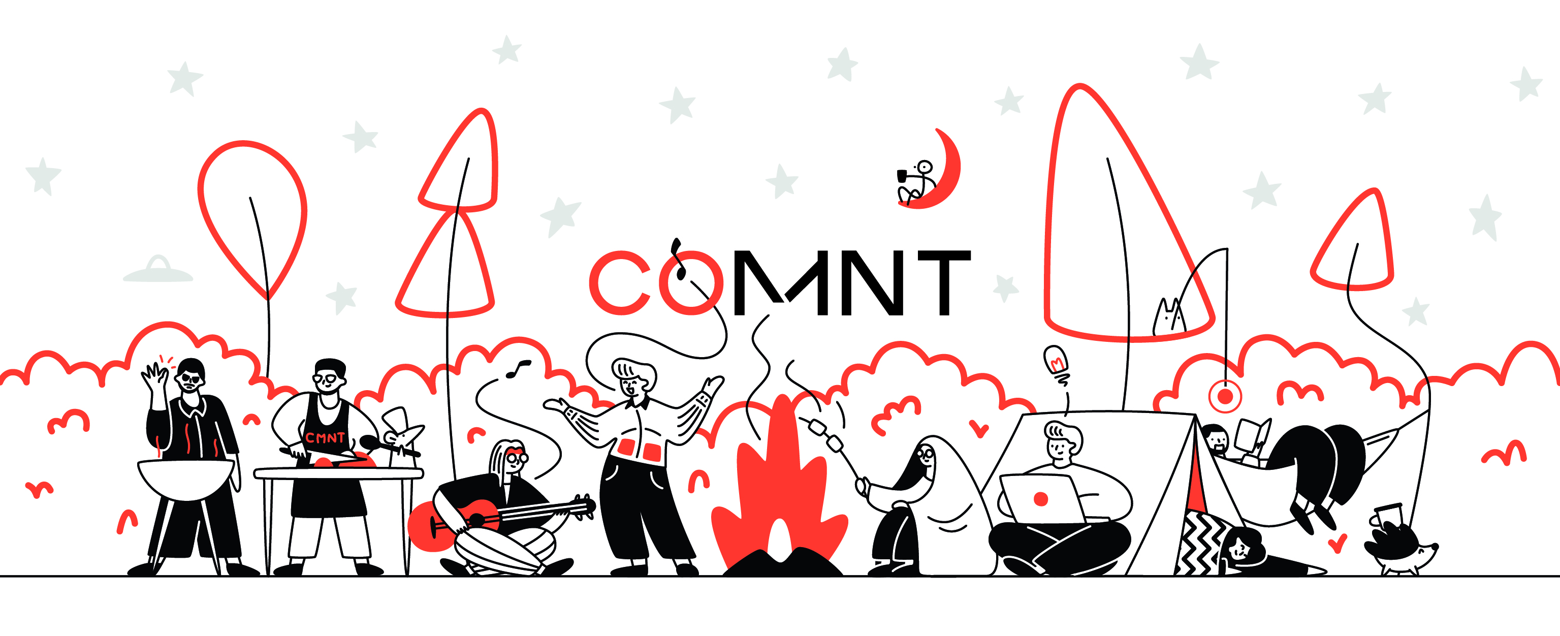 Стаканчики для COMMUNITY — Изображение №3 — Брендинг, Иллюстрация на Dprofile