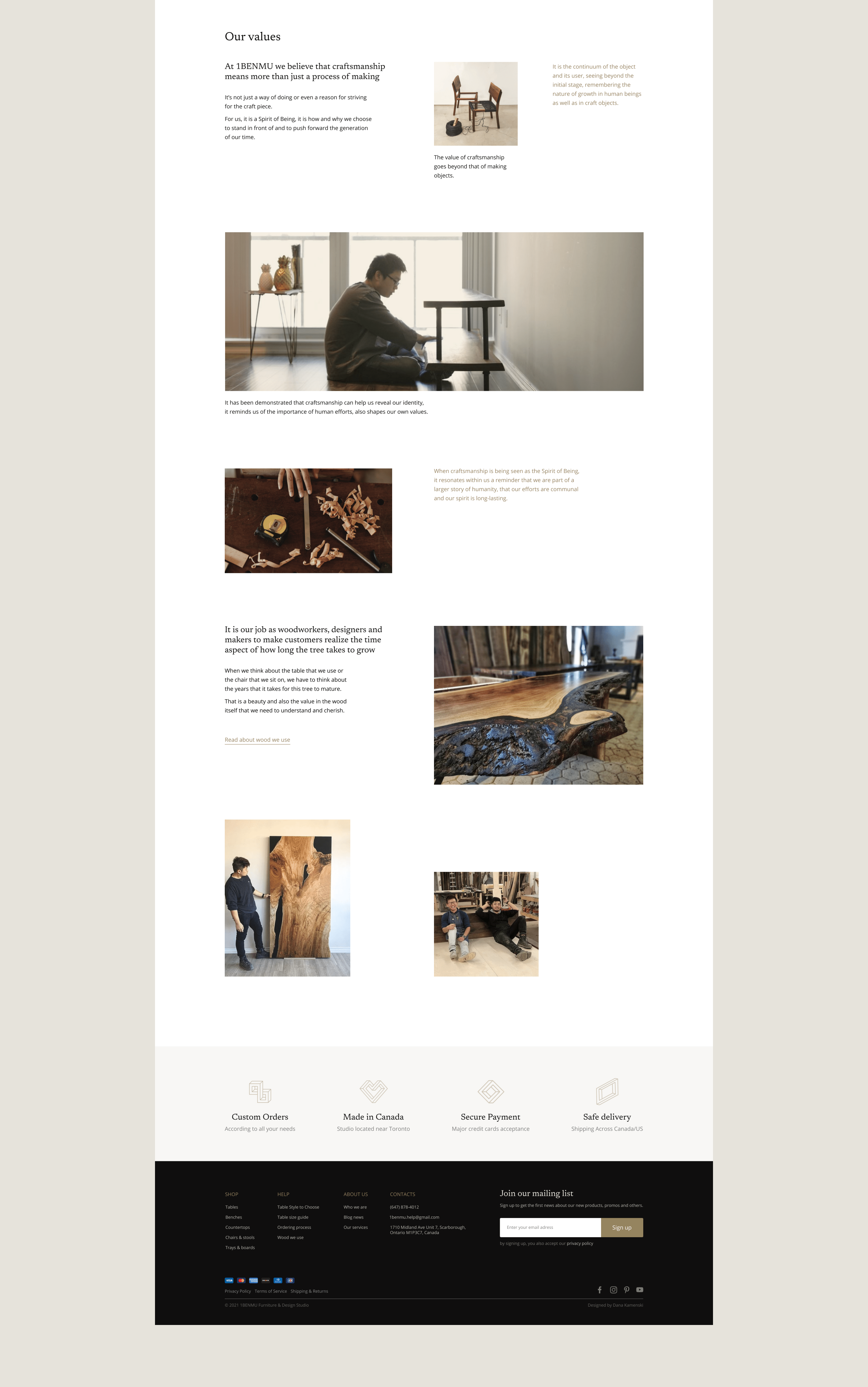 E-commerce ◈ Furniture studio website redesign — Изображение №26 — Интерфейсы на Dprofile