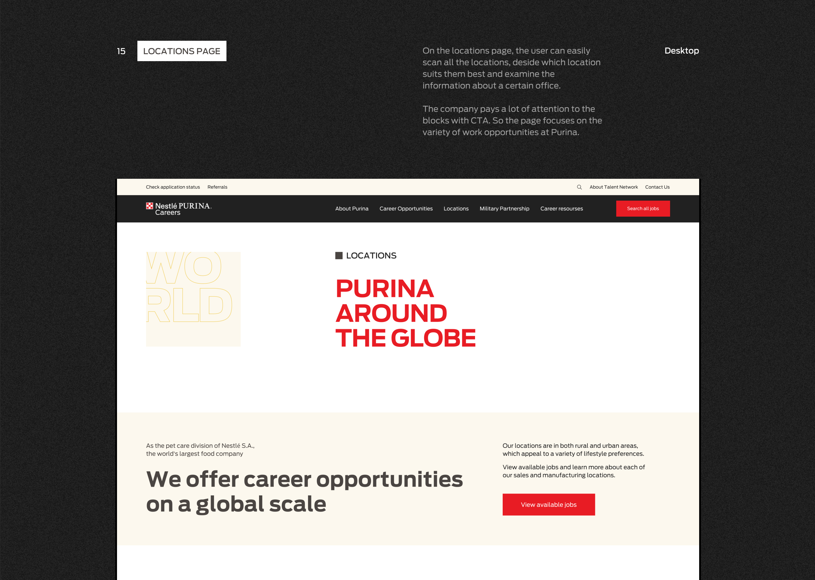 Purina Corporate website UX/UI redesign — Изображение №25 — Интерфейсы, Анимация на Dprofile