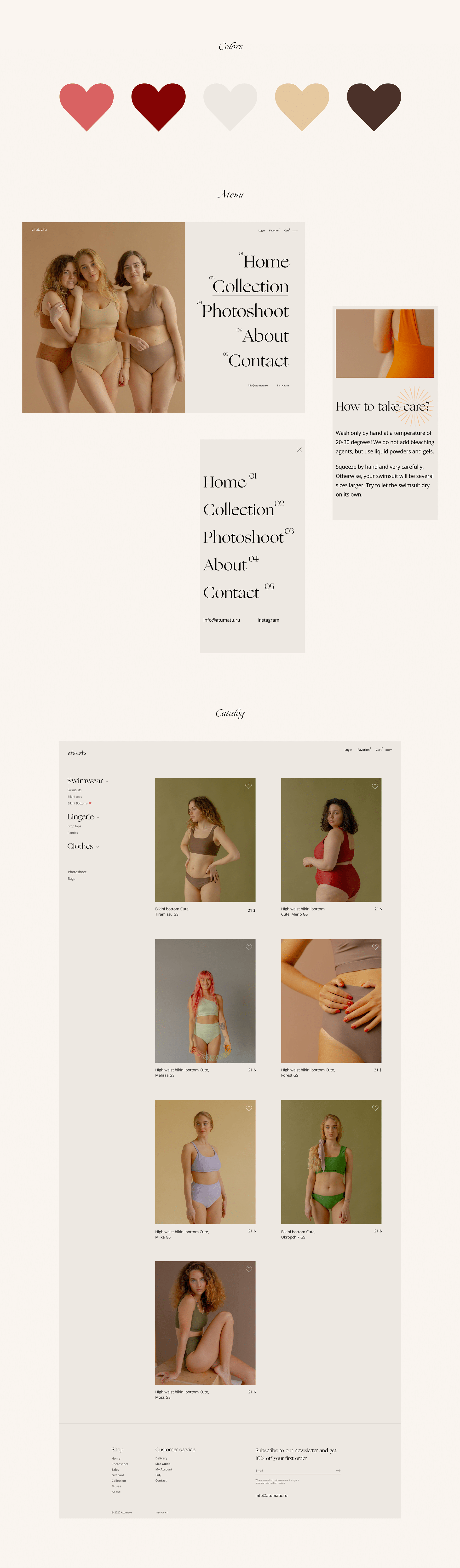 Atumatu E-commerce redesign — Изображение №5 — Интерфейсы на Dprofile