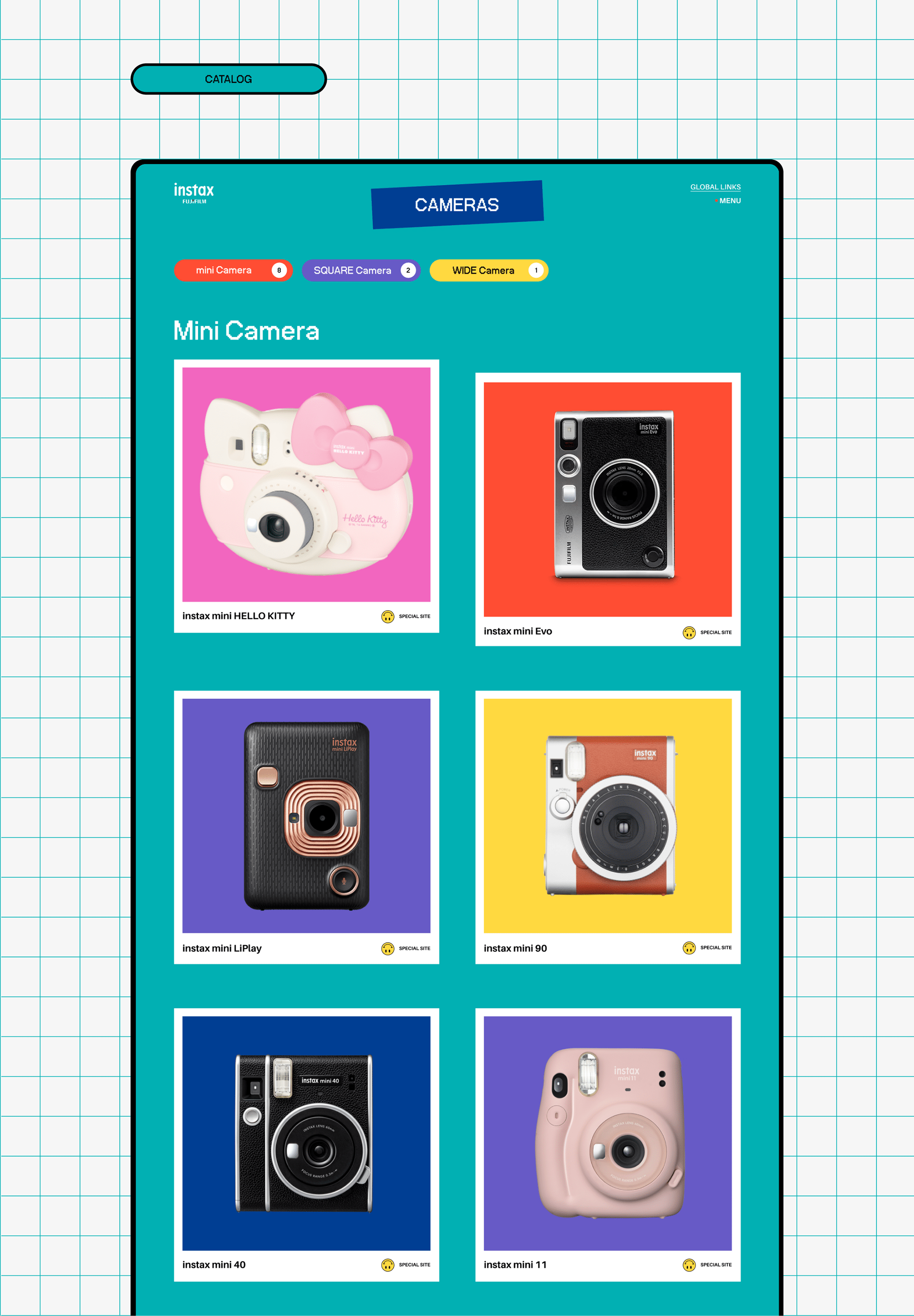 INSTAX website - redesign — Изображение №11 — Интерфейсы, Графика на Dprofile