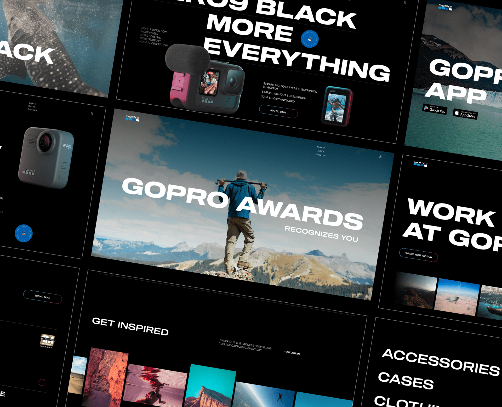 GOPRO- website redesign — Изображение №9 — Интерфейсы на Dprofile