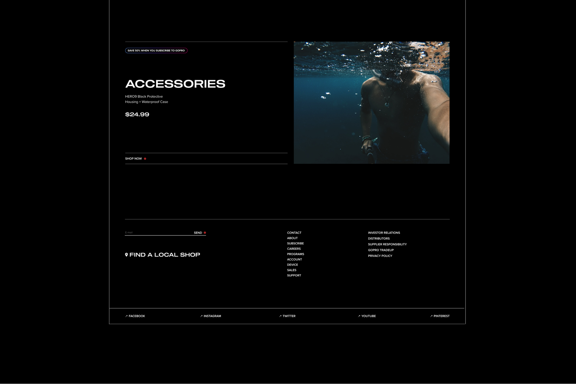 GOPRO- website redesign — Изображение №4 — Интерфейсы на Dprofile