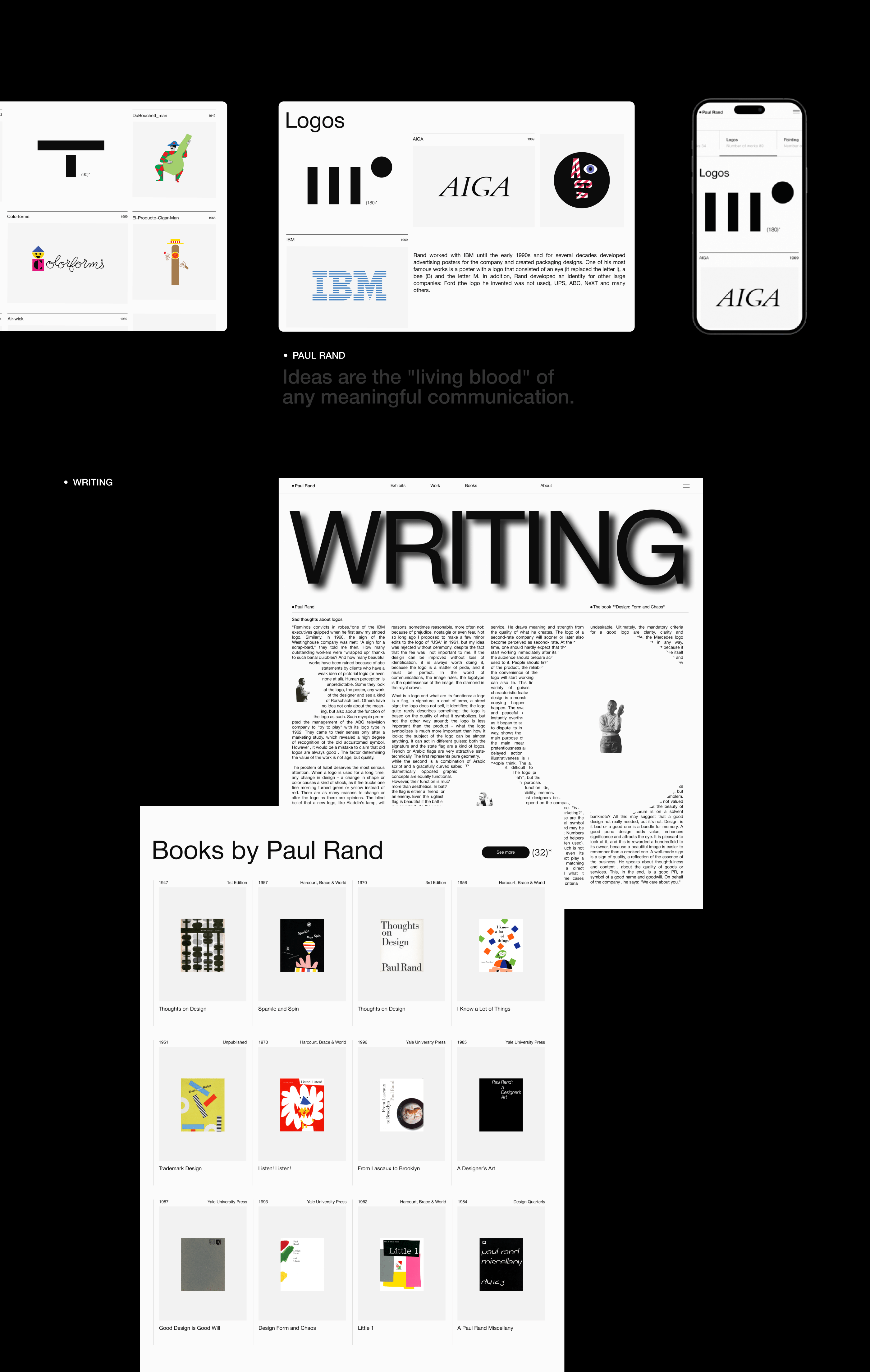 Paul Rand — Изображение №5 — Интерфейсы, Графика на Dprofile