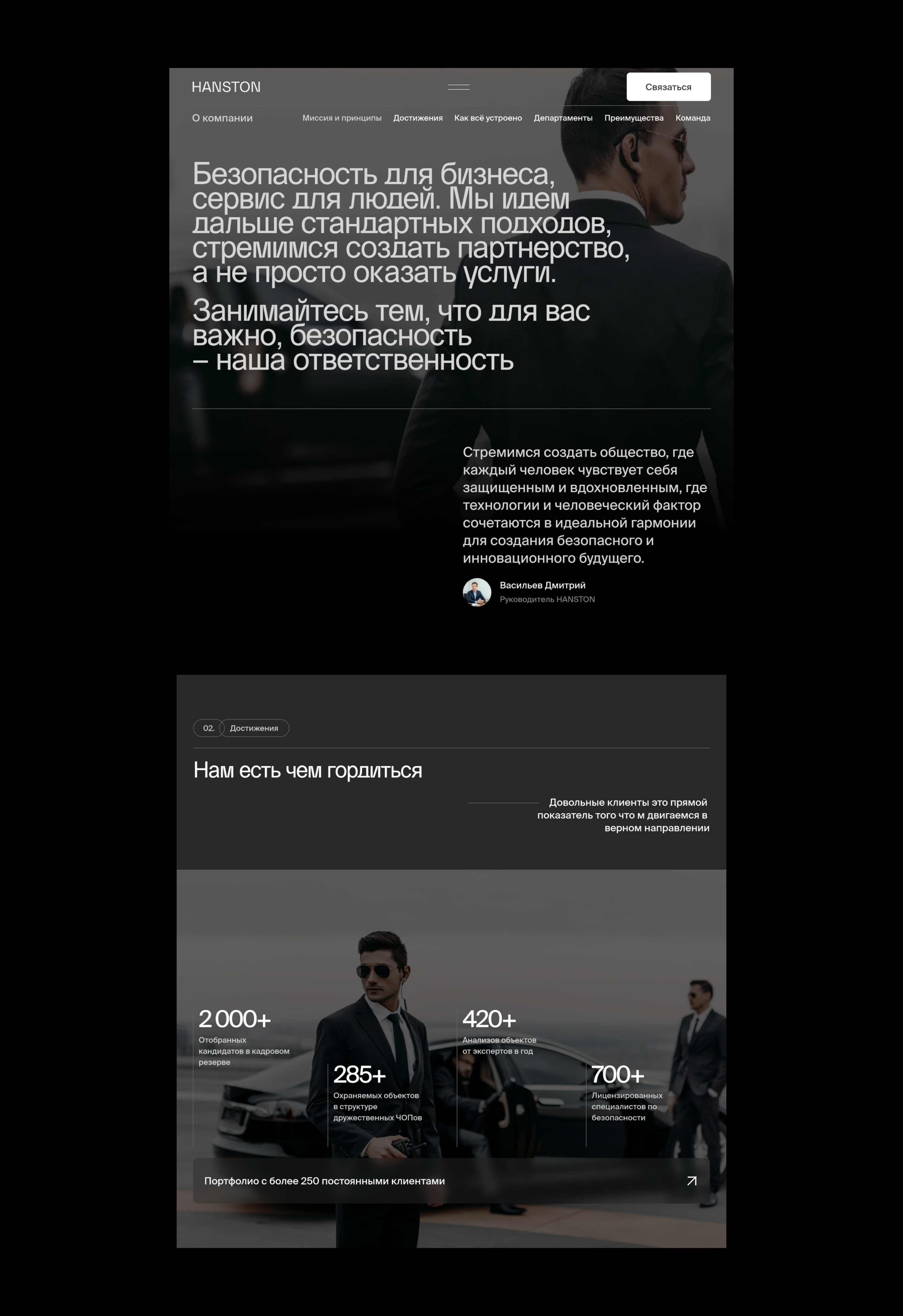 HANSTON® — Изображение №26 — Интерфейсы, Брендинг на Dprofile