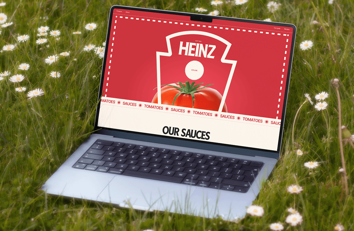 HEINZ | Corporate Website — Изображение №4 — Интерфейсы, Брендинг на Dprofile