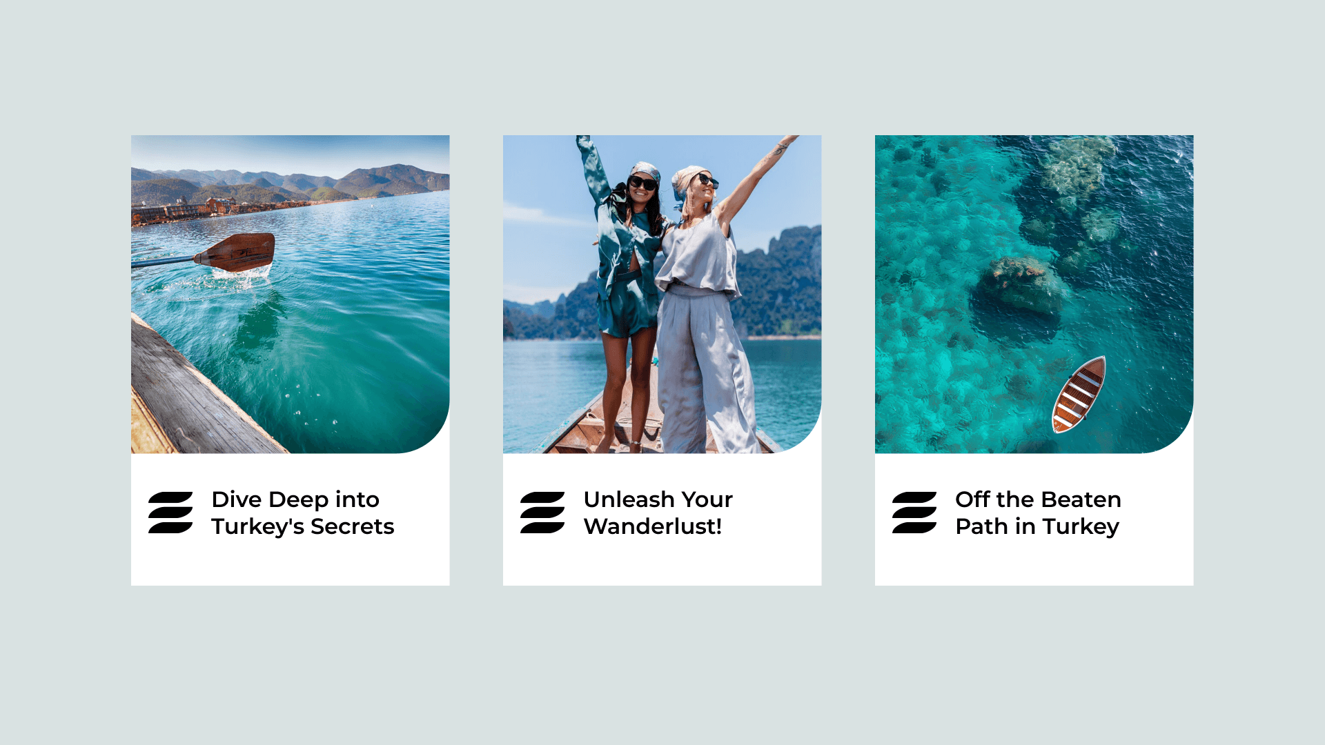 Logo design for a travel agency in Turkey — Изображение №5 — Брендинг, Графика на Dprofile