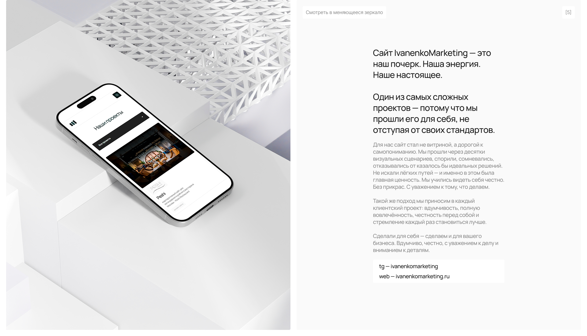 IvanenkoMarketing | web. & dev. | case — Изображение №11 — Интерфейсы на Dprofile