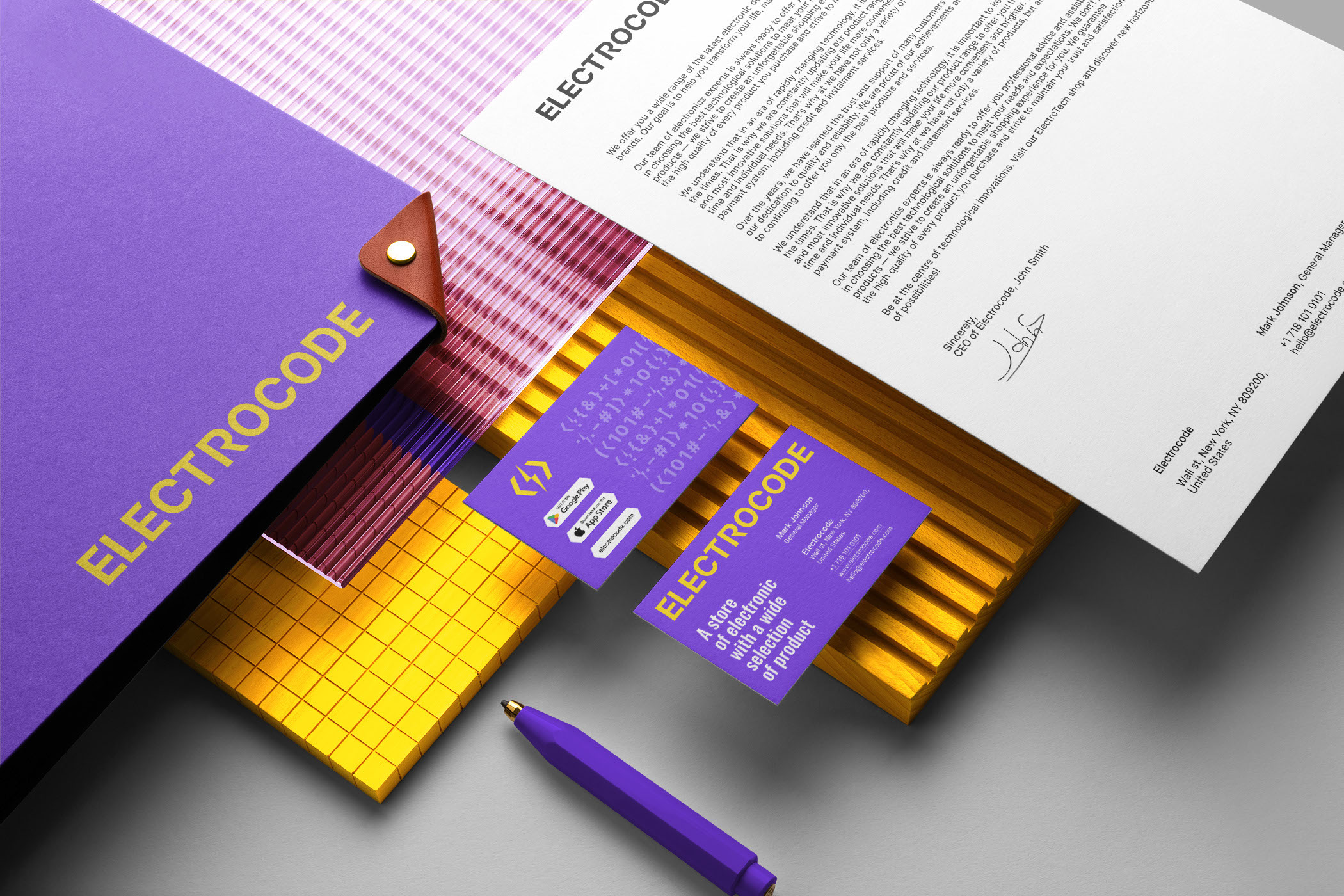 Electrocode — Изображение №15 — Брендинг на Dprofile