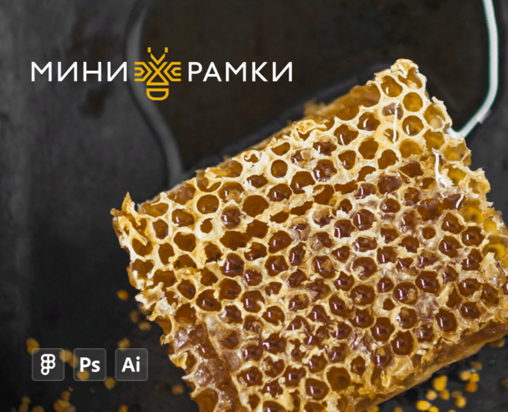 Сайт для компании-производителя секционного сотового мёда — Интерфейсы, Брендинг на Dprofile