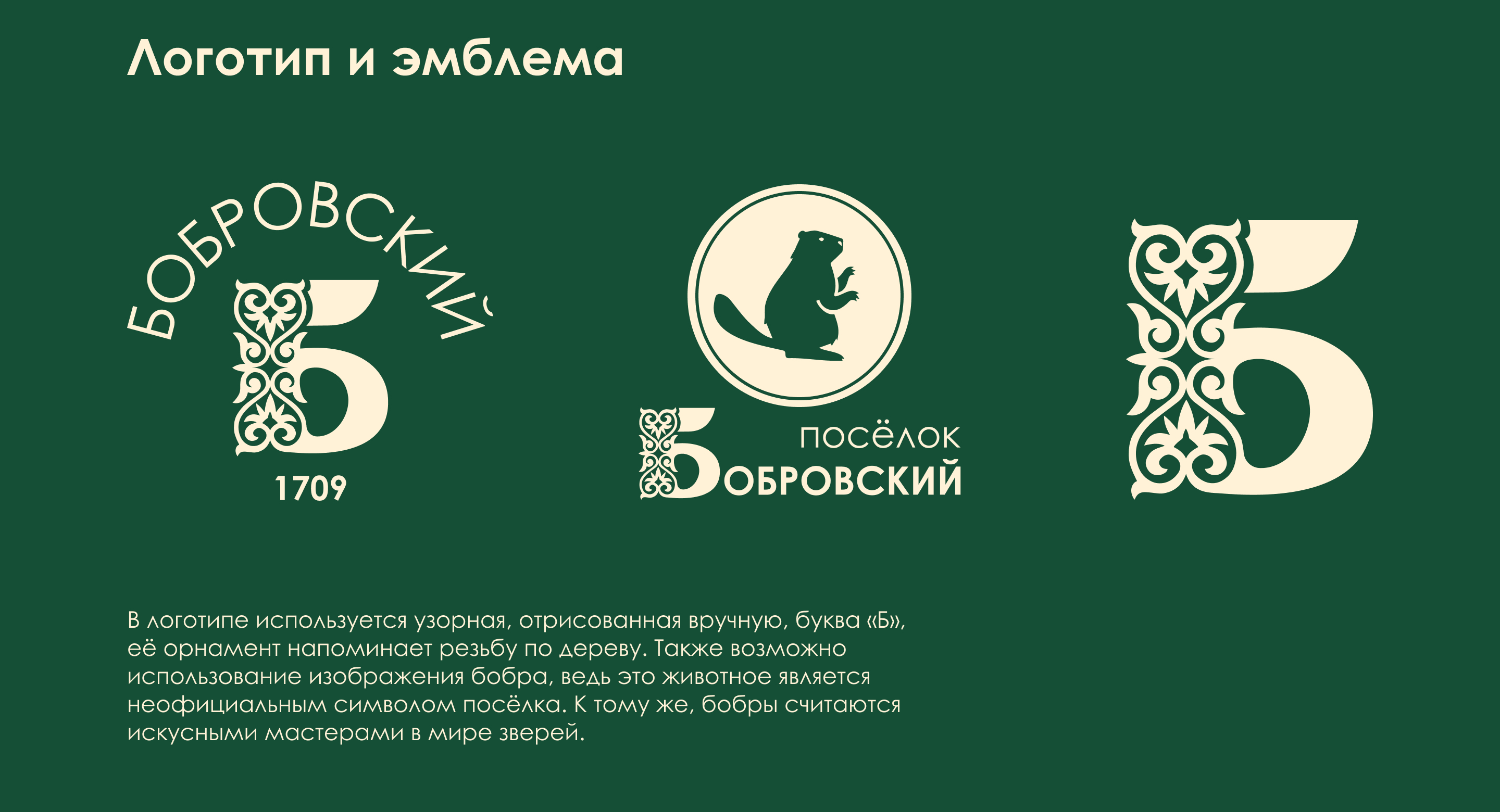 Айдентика для посёлка Бобровский — Изображение №3 — Брендинг, Графика на Dprofile
