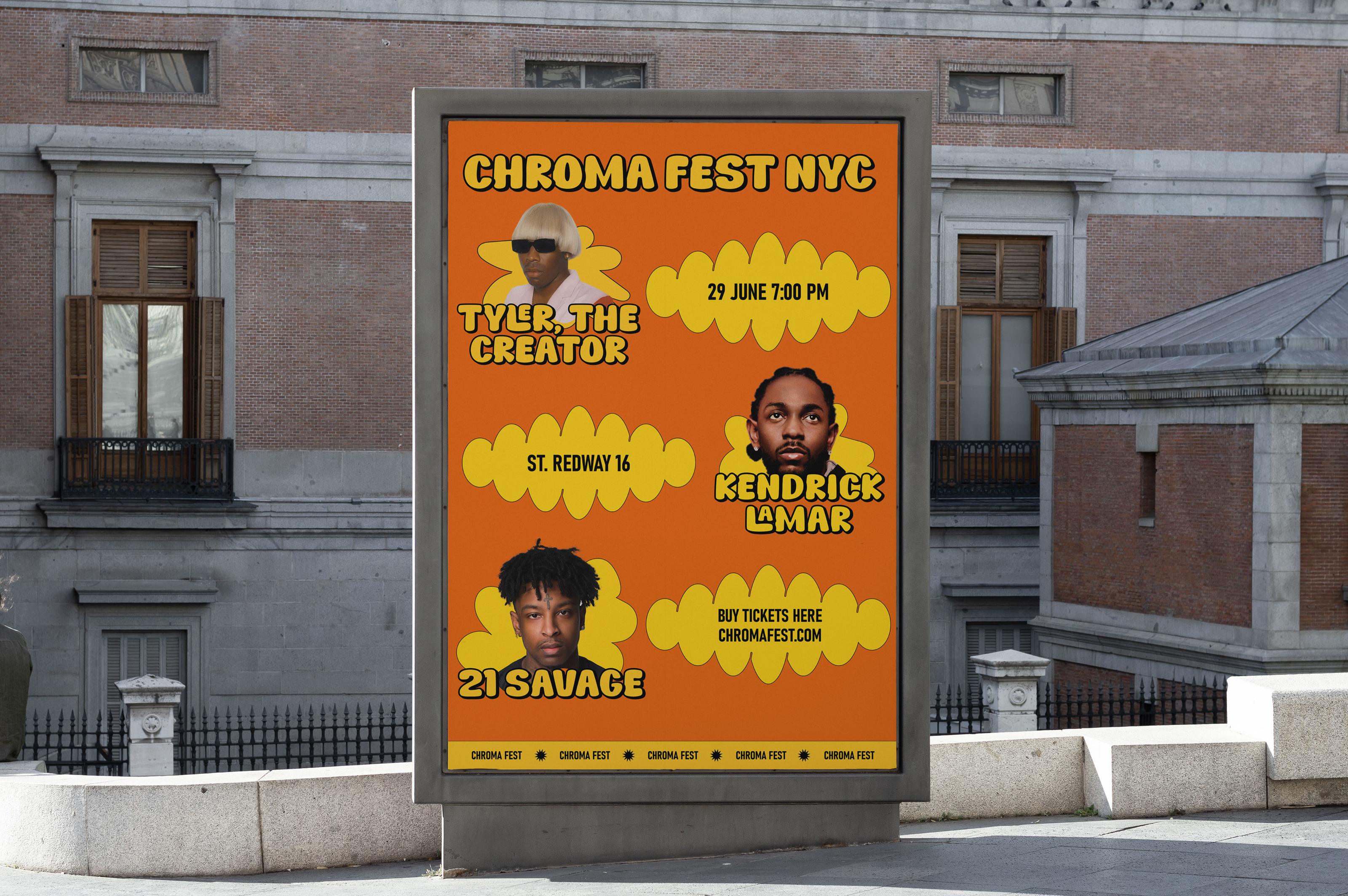 ChromaFest NYC - music festival — Изображение №5 — Брендинг на Dprofile
