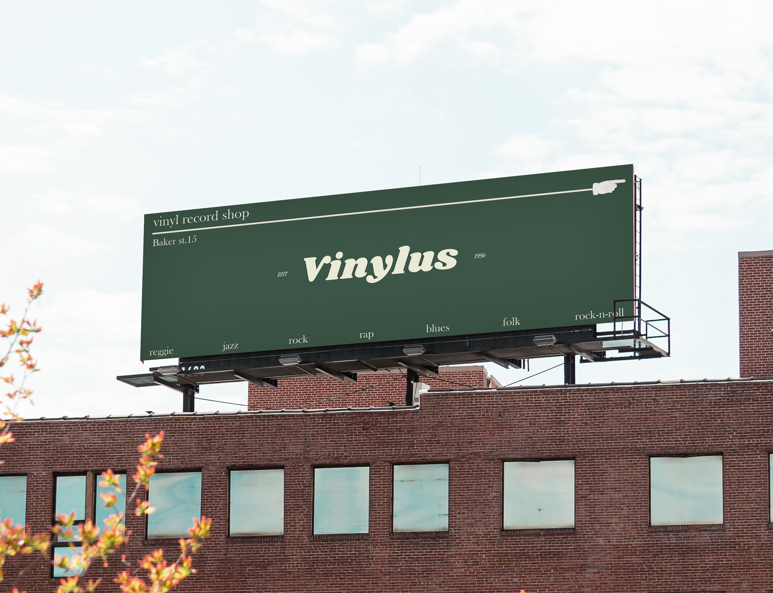 Vinylus - vinyl shop | visual identity | Branding — Изображение №7 — Брендинг на Dprofile