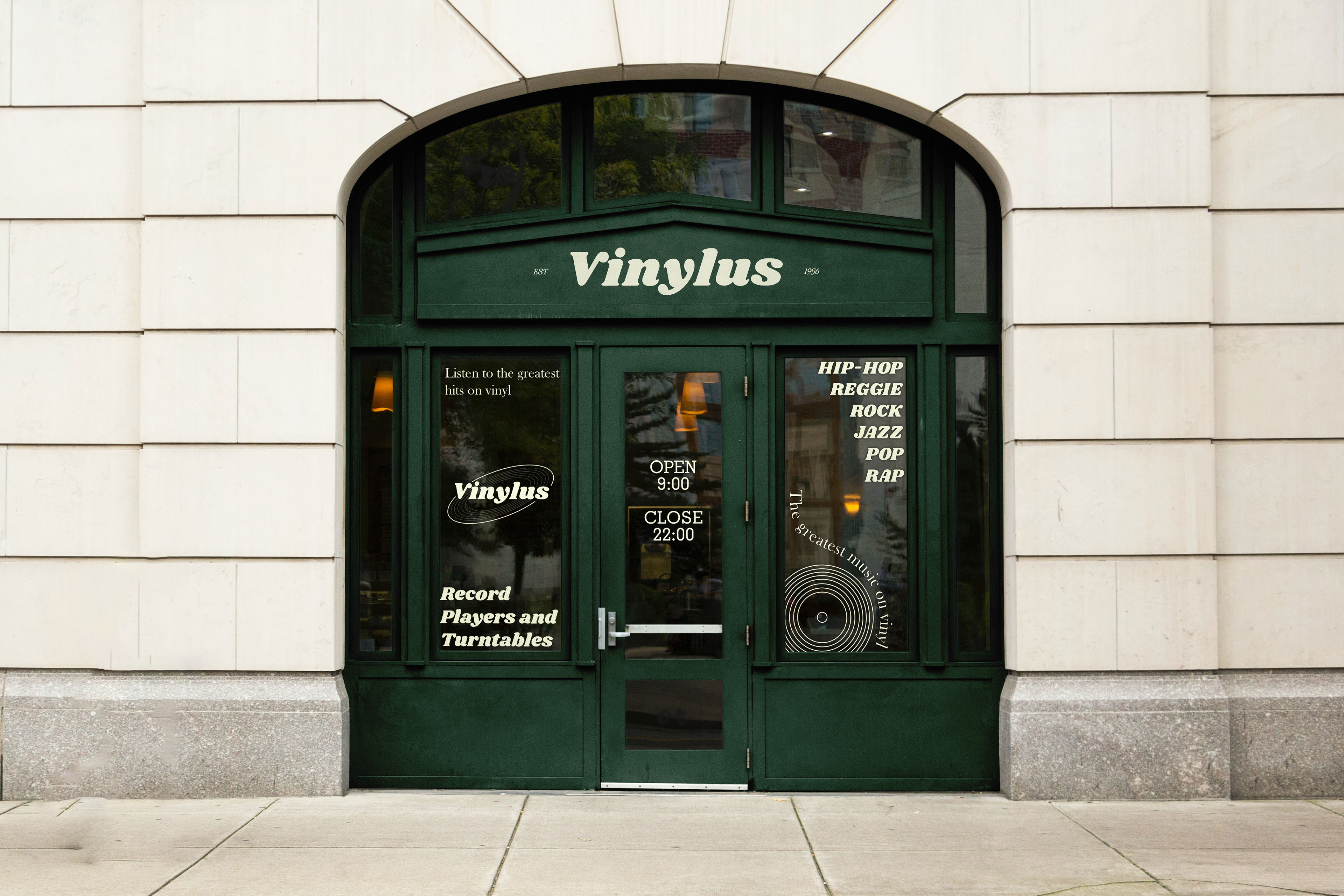 Vinylus - vinyl shop | visual identity | Branding — Изображение №3 — Брендинг на Dprofile
