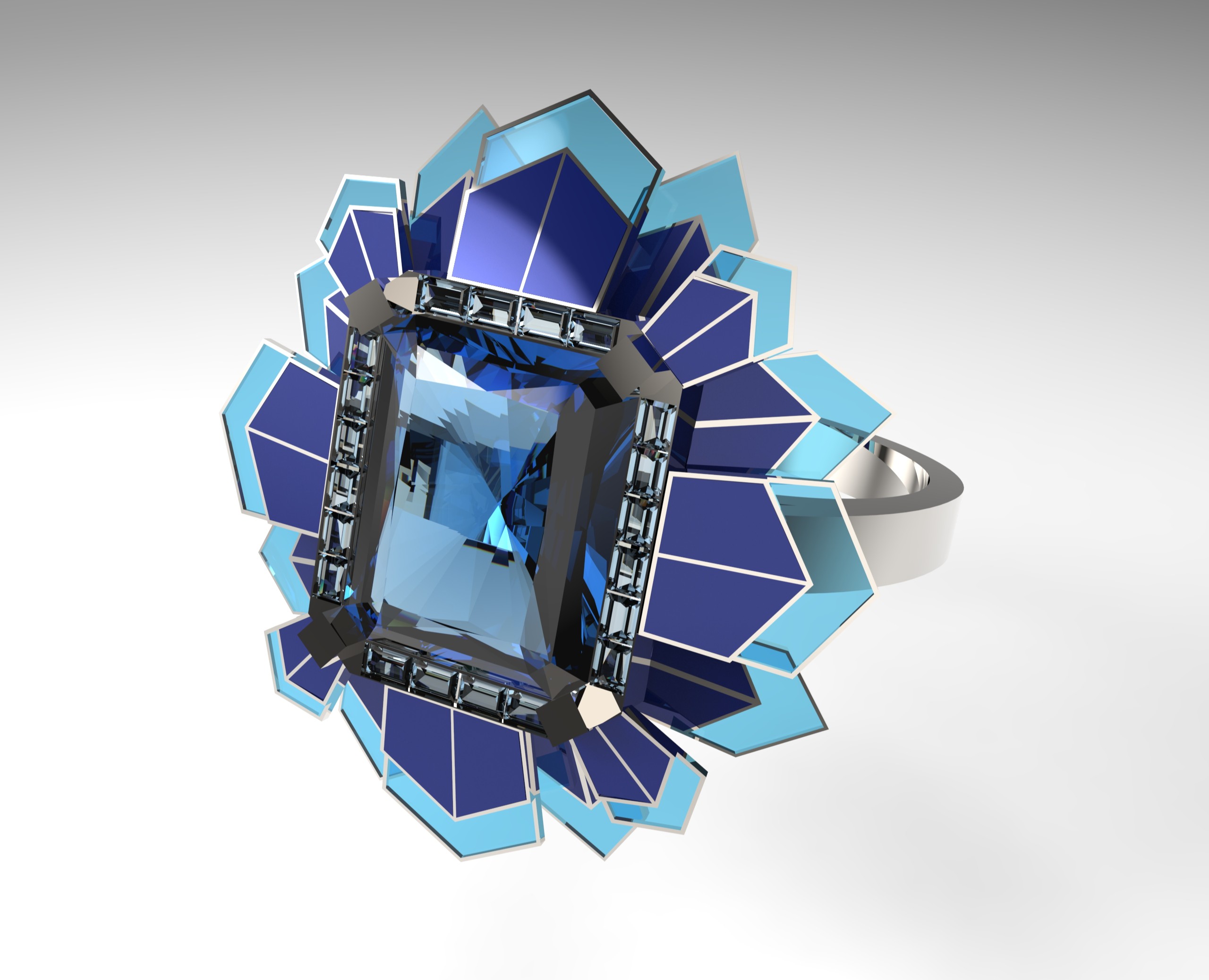 3D-модель кольца — Графика, 3D на Dprofile