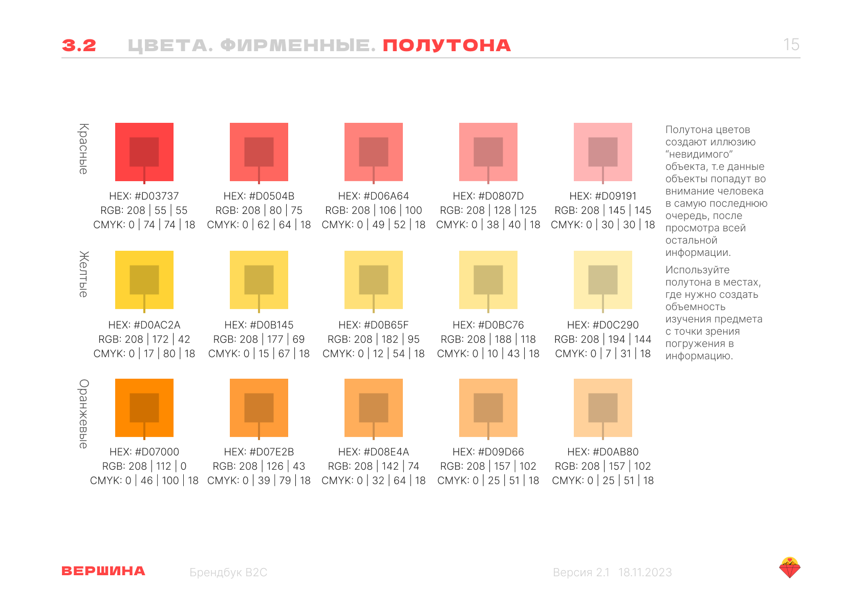 Брендбук "Вершина" — Изображение №31 — Брендинг на Dprofile