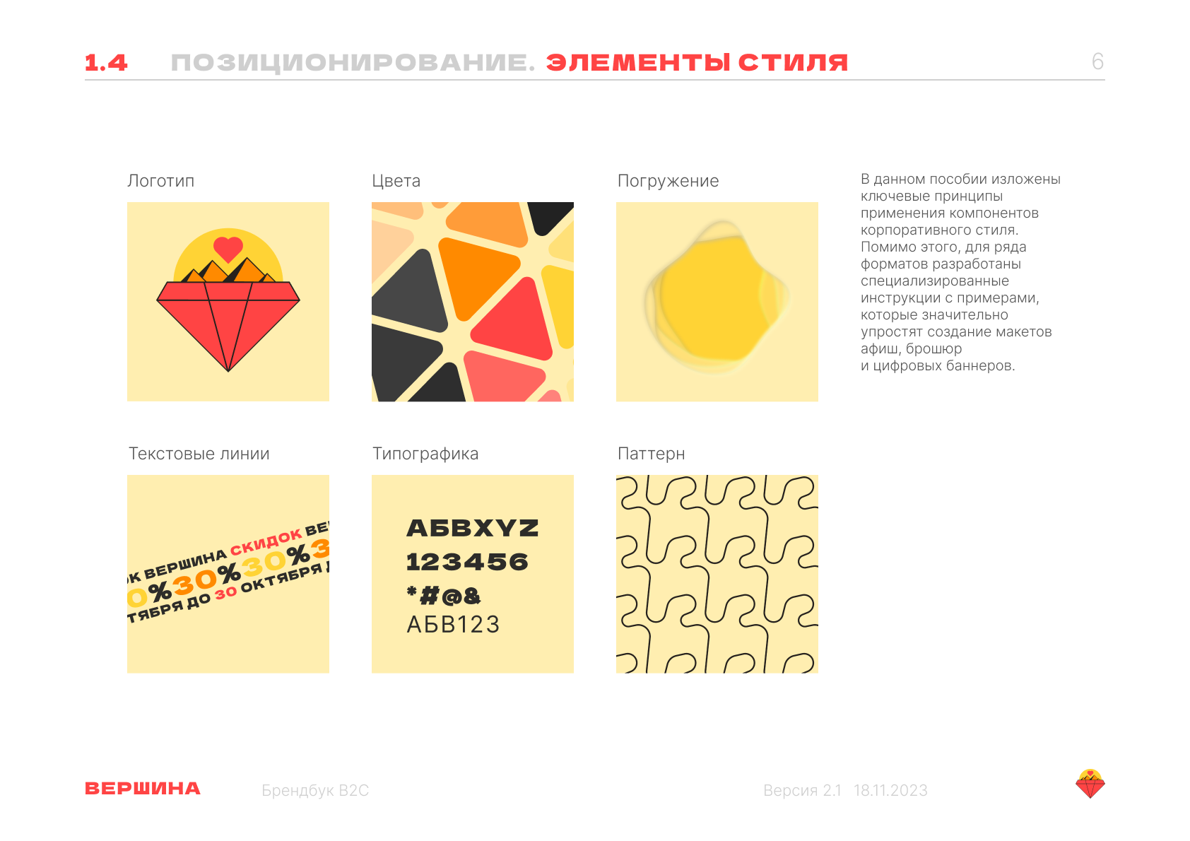 Брендбук "Вершина" — Изображение №22 — Брендинг на Dprofile
