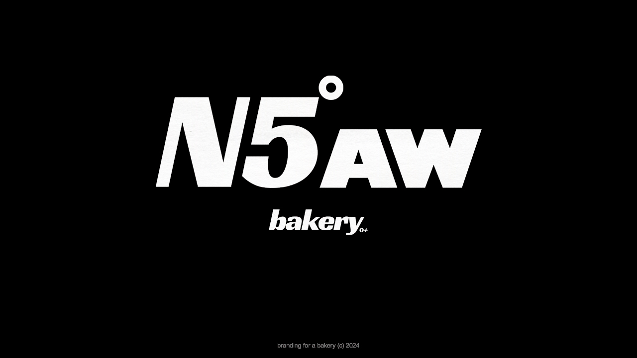 Bakery N5°aw — Изображение №1 — Брендинг, Графика на Dprofile