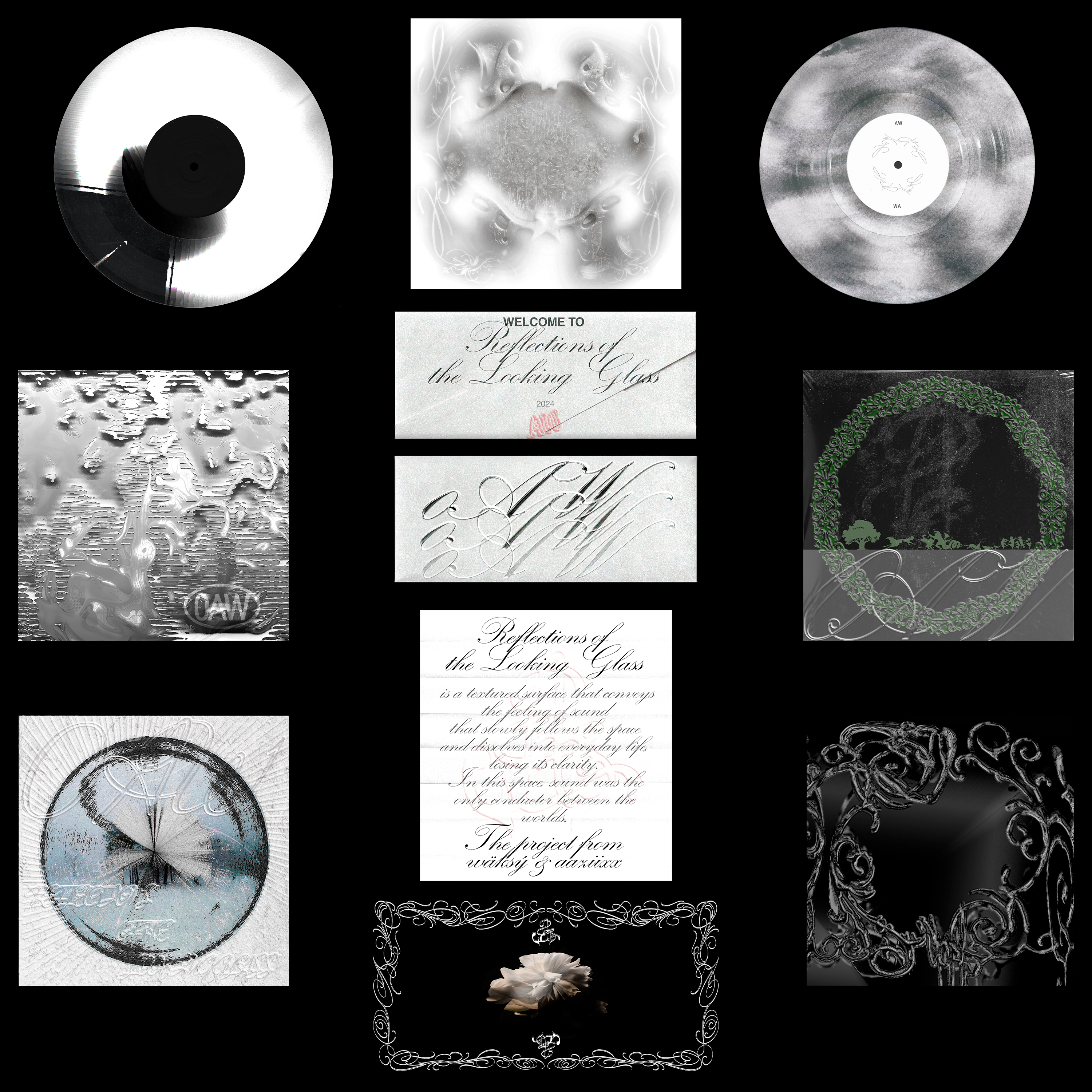 0AW - Reflection of | the Looking Glass — Изображение №8 — Брендинг, Графика на Dprofile