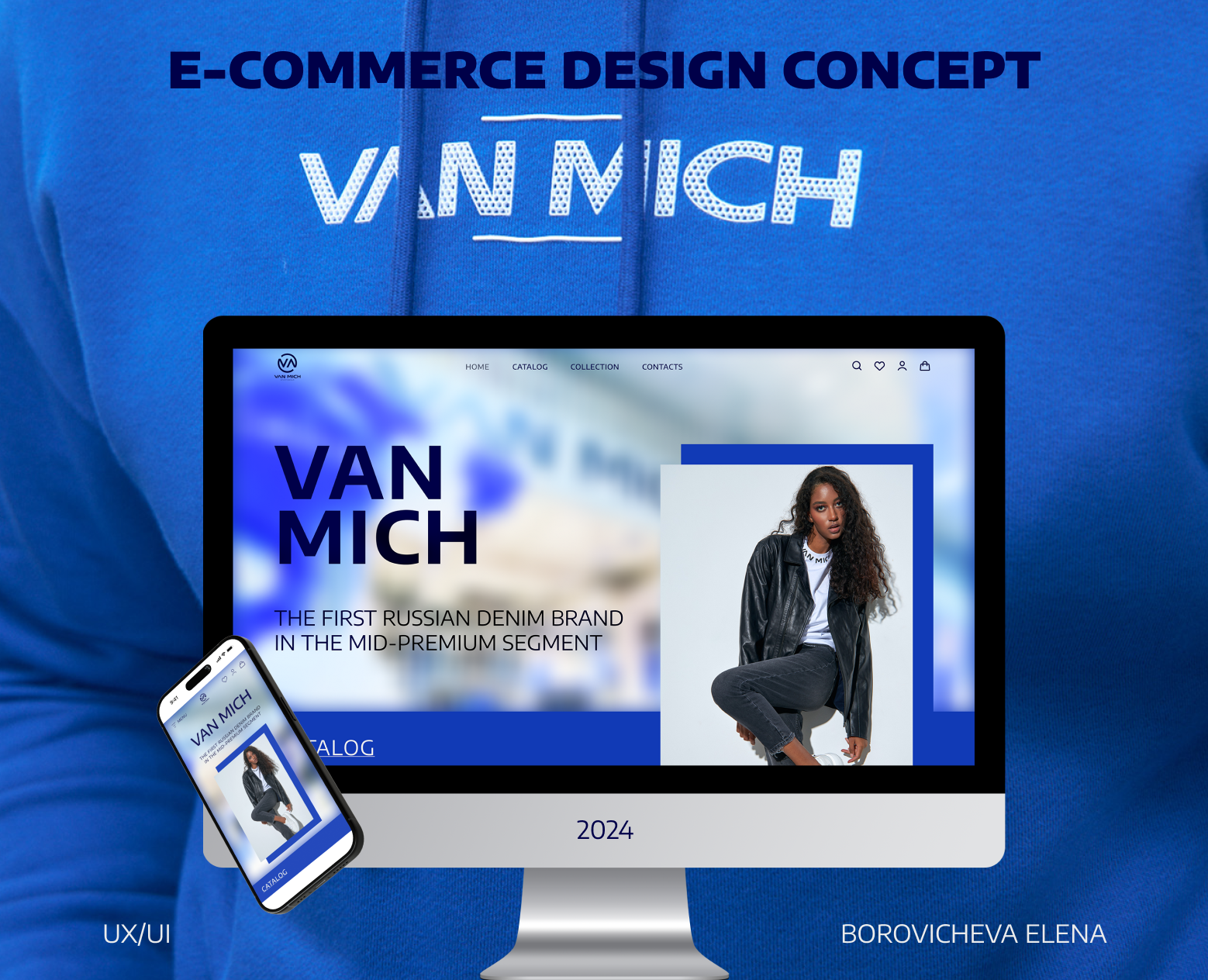 VAN MICH / online store — Интерфейсы, Маркетинг на Dprofile