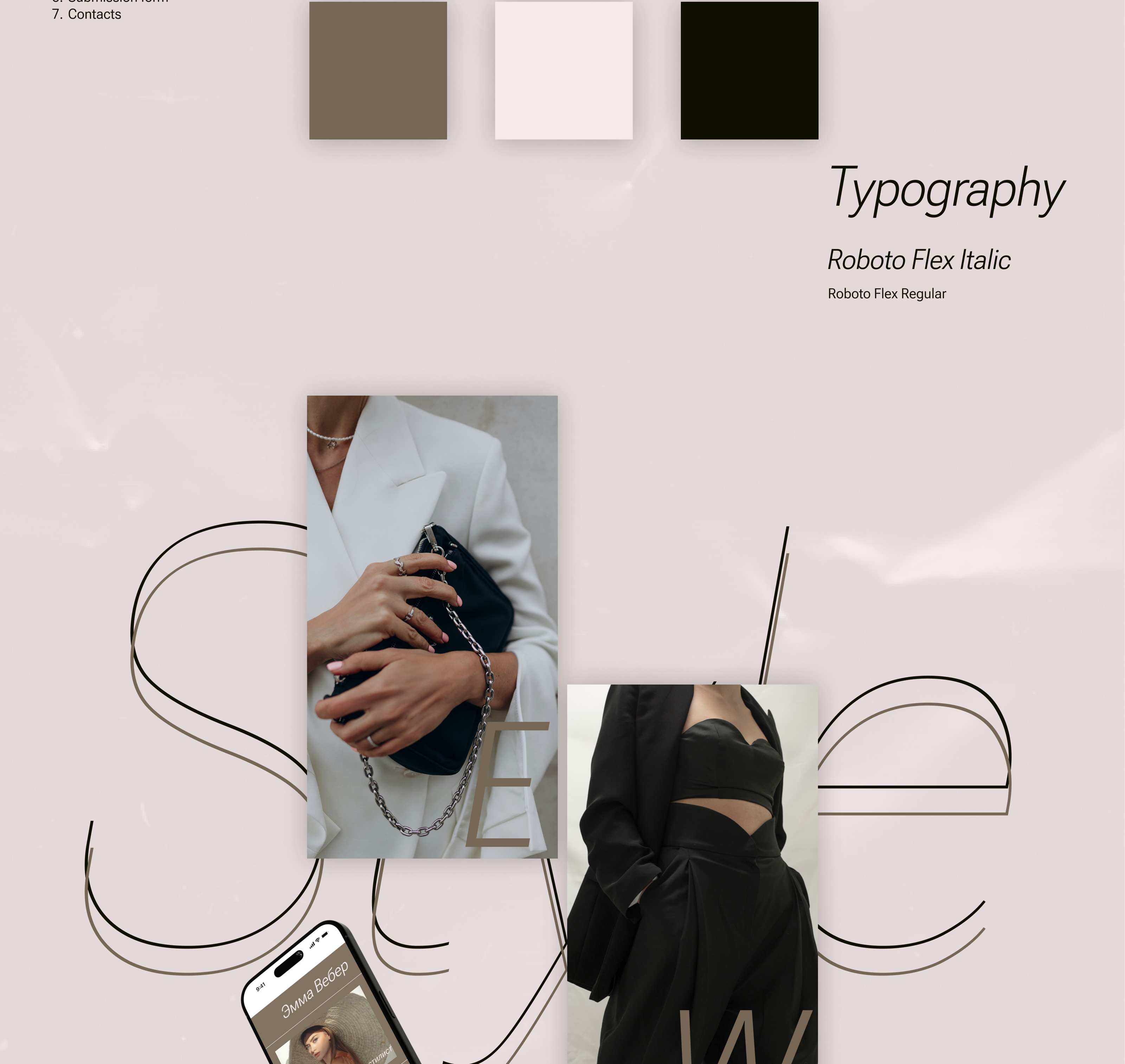 Stylist landing page concept design — Изображение №5 — Интерфейсы на Dprofile