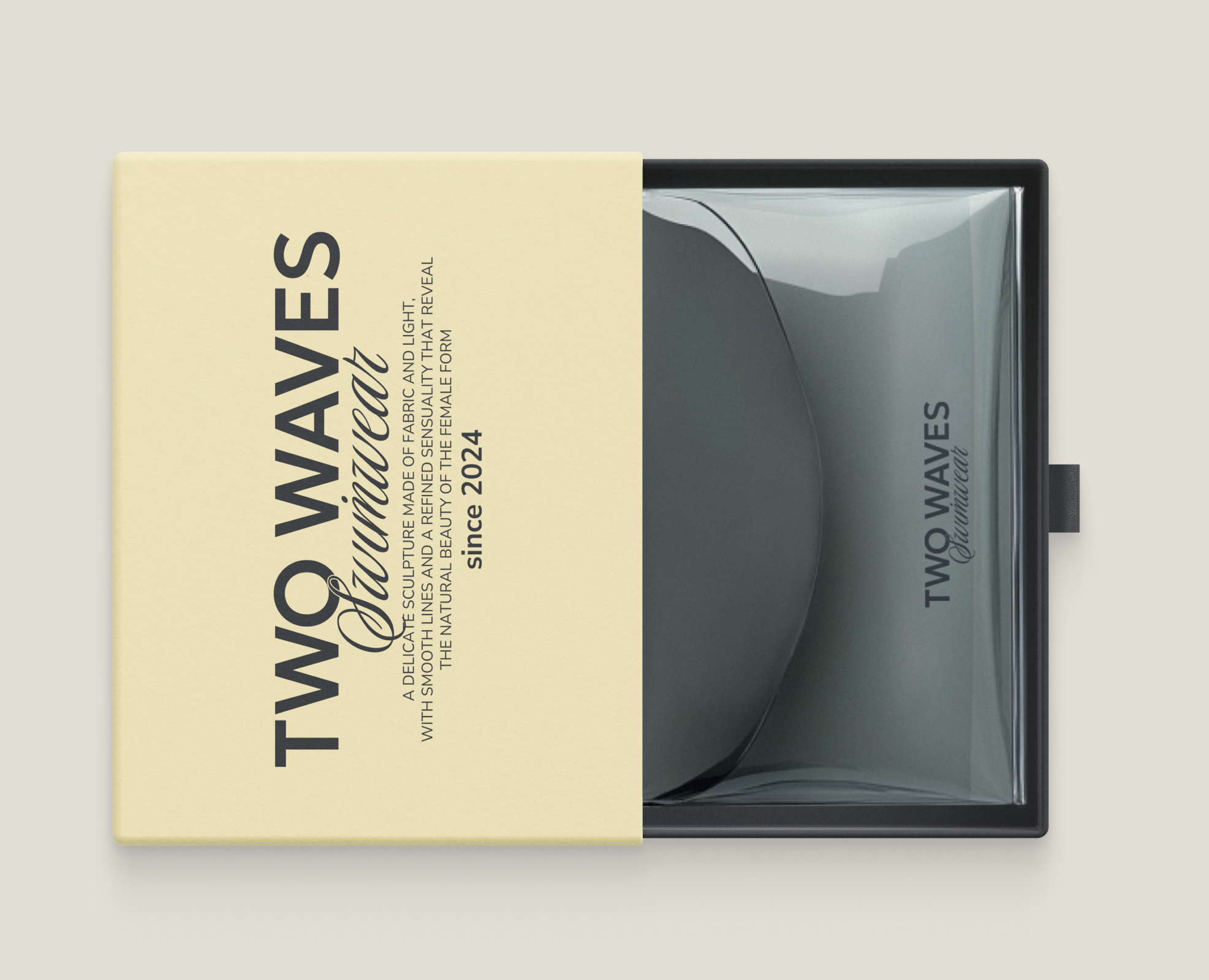 "TWO WAVES" Фирменный стиль для бренда купальников на Dprofile