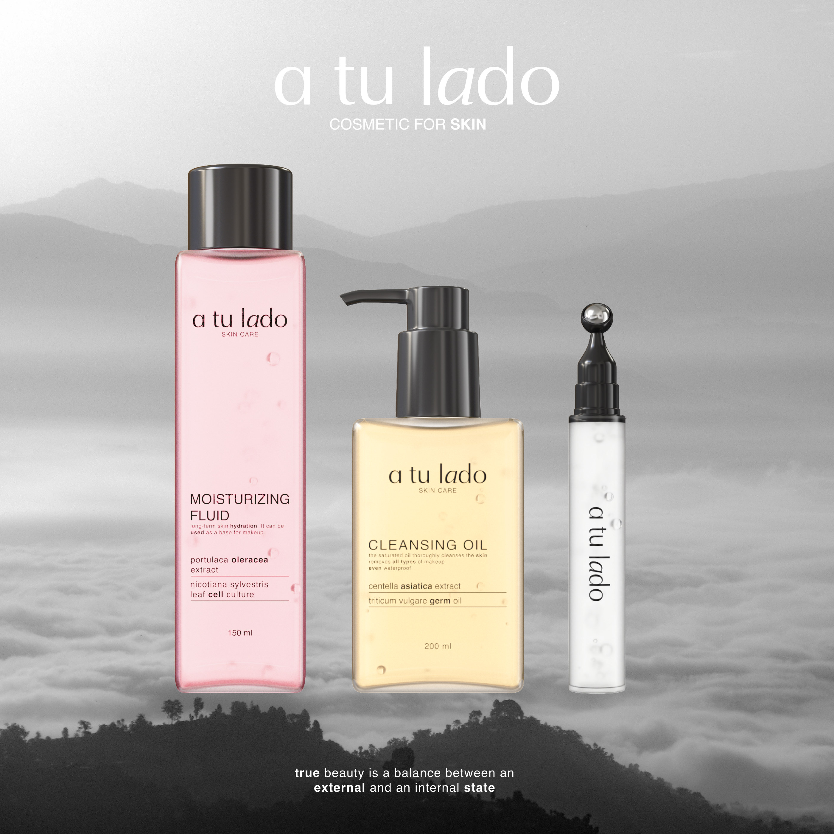 "A tu lado" Skincare packaging design — Изображение №2 — Брендинг на Dprofile