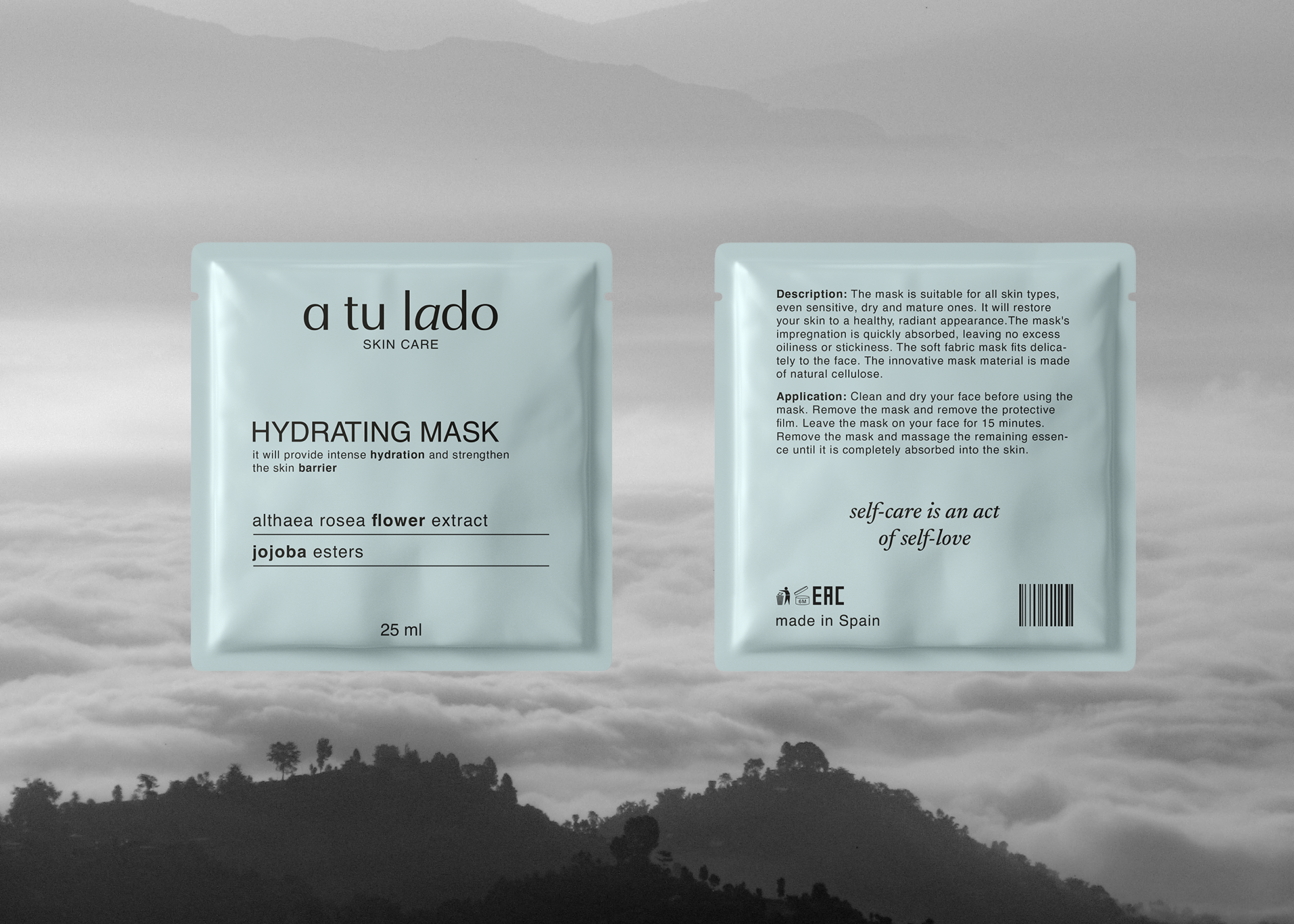 "A tu lado" Skincare packaging design — Изображение №12 — Брендинг на Dprofile