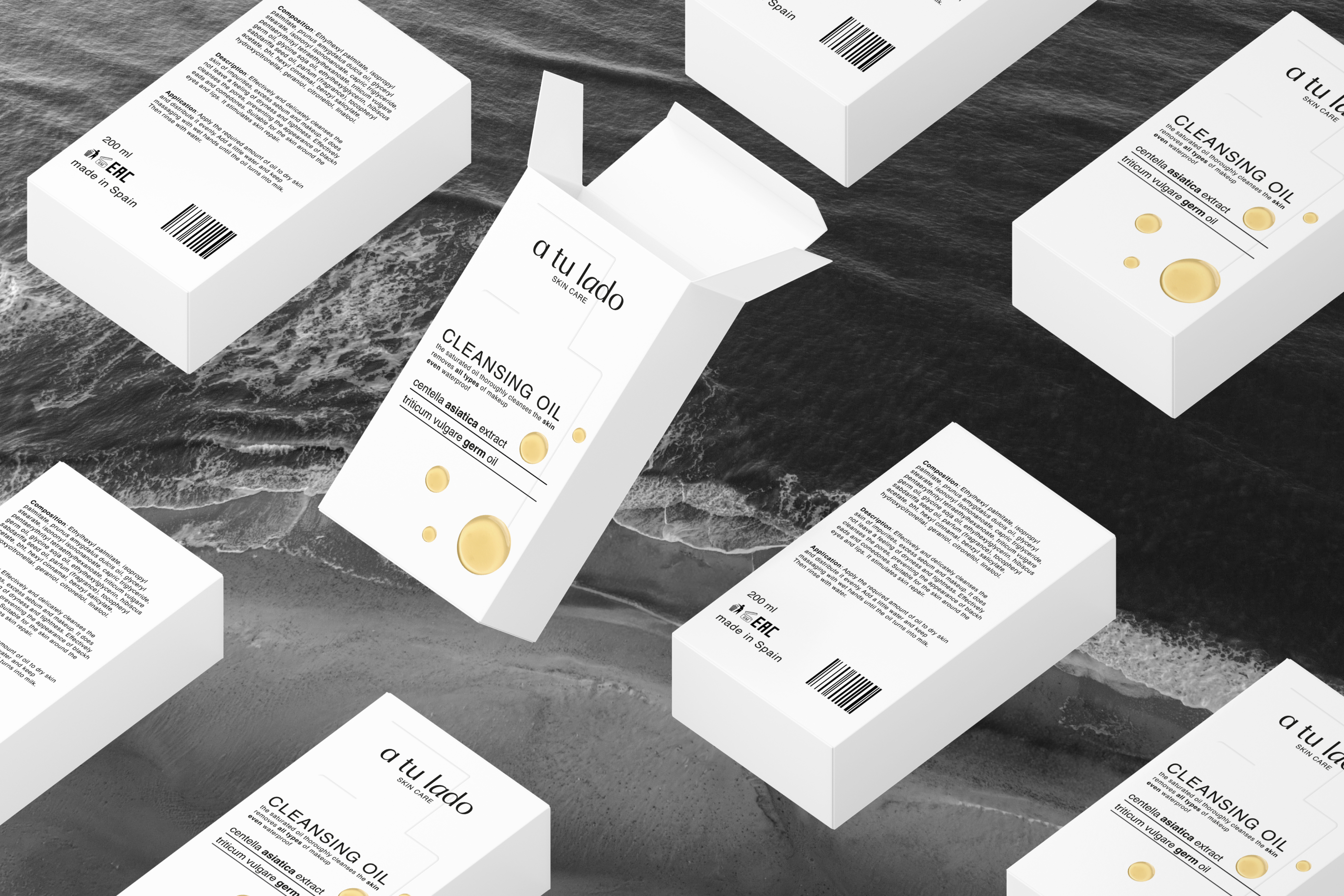 "A tu lado" Skincare packaging design — Изображение №10 — Брендинг на Dprofile