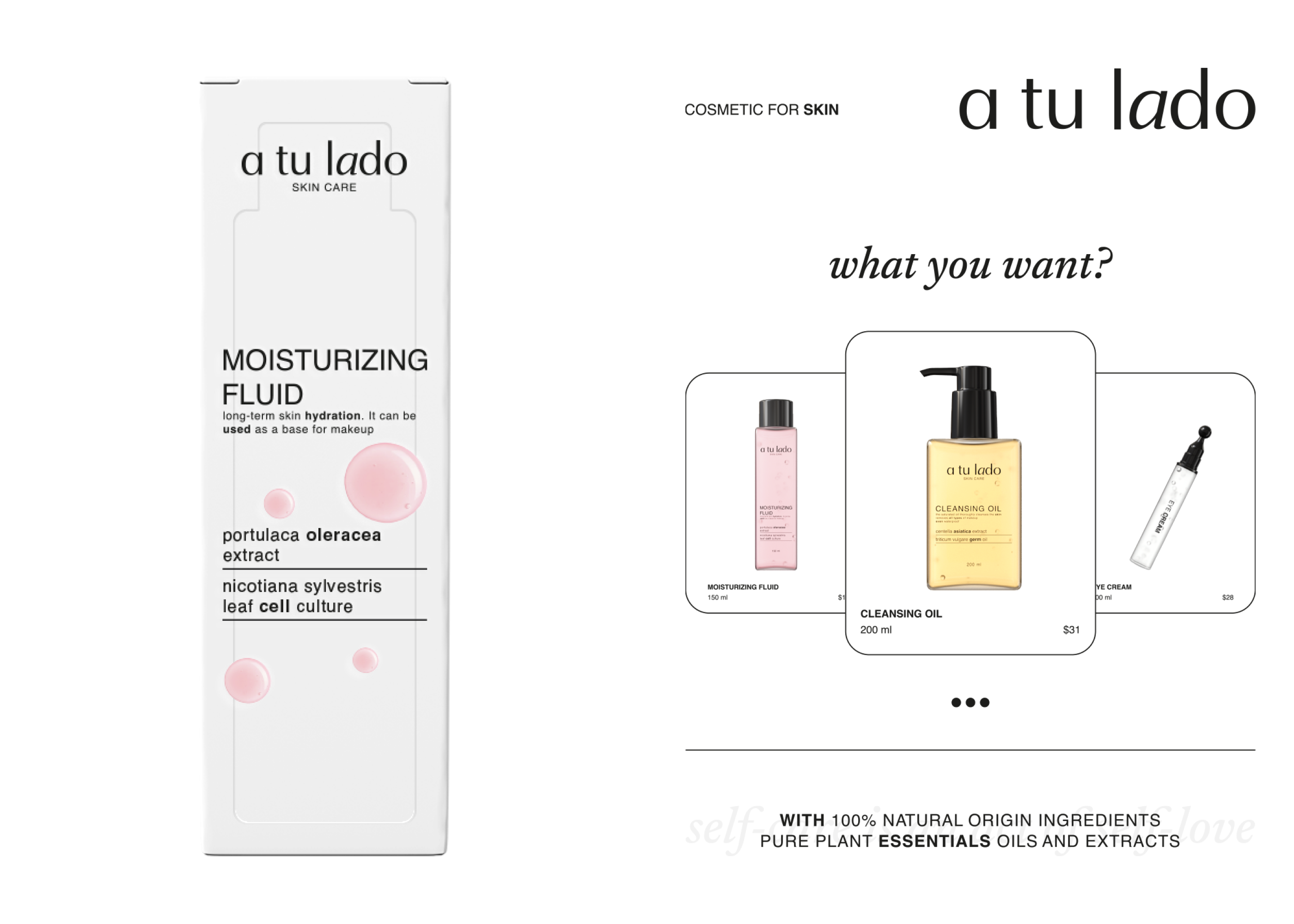 "A tu lado" Skincare packaging design — Изображение №11 — Брендинг на Dprofile