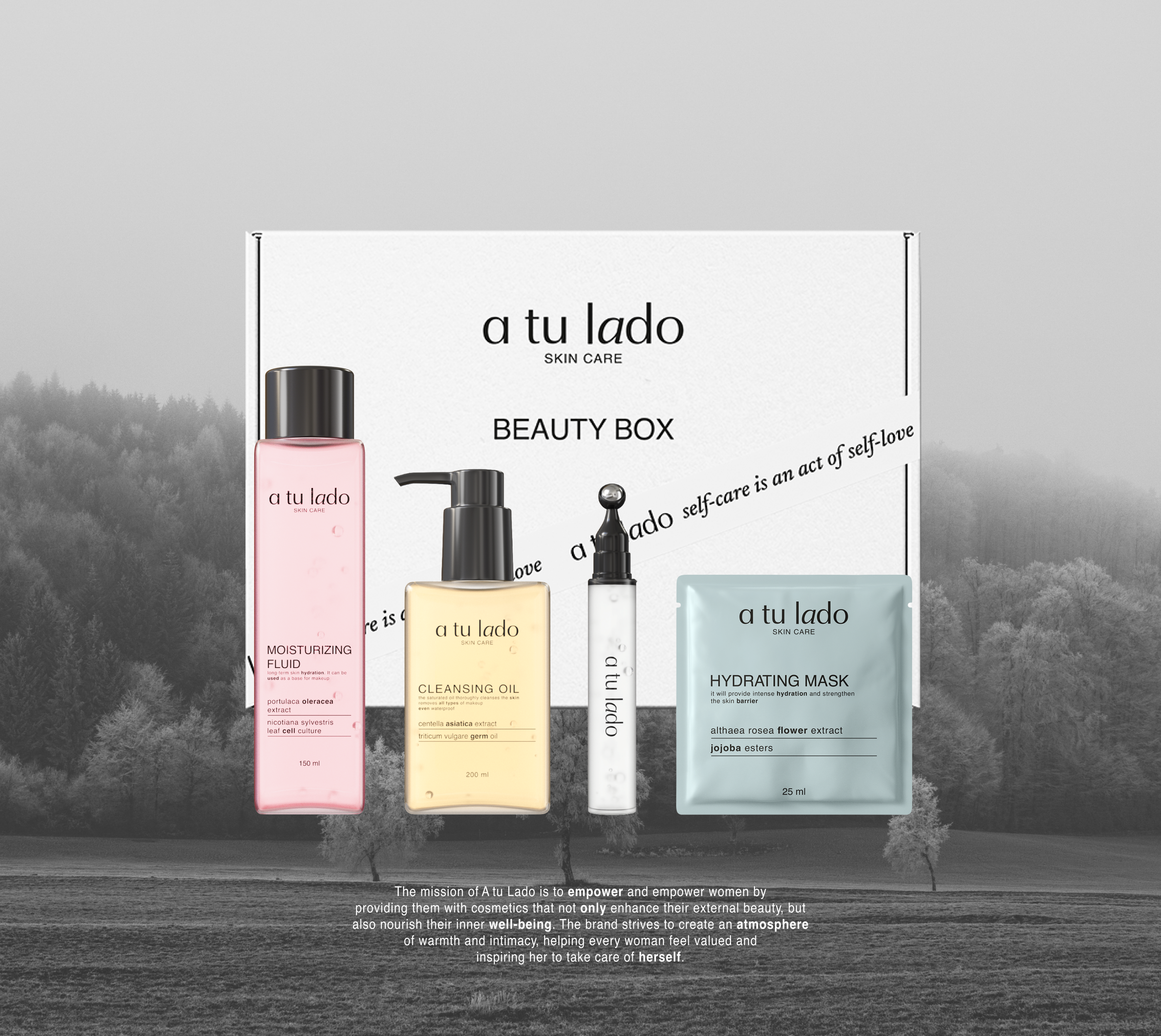 "A tu lado" Skincare packaging design — Изображение №17 — Брендинг на Dprofile