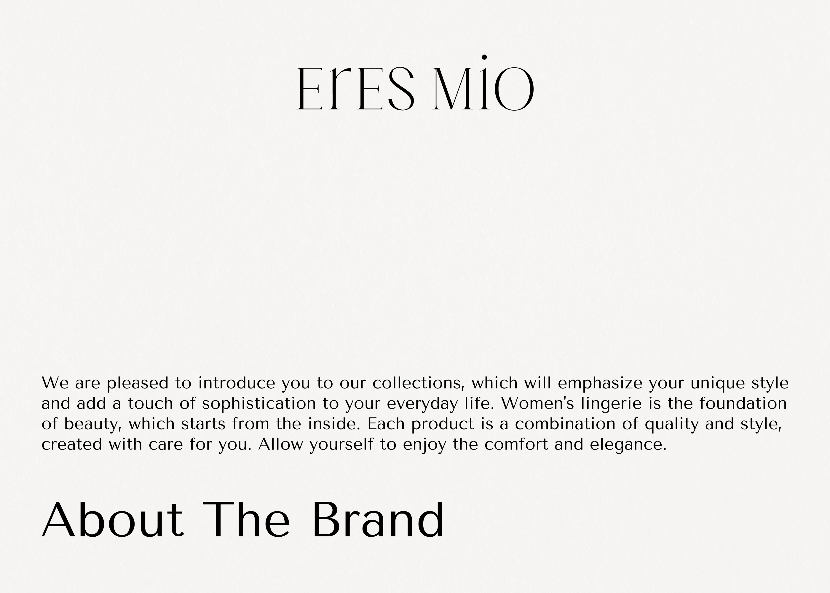 "ERES MIO" packaging design — Изображение №2 — Интерфейсы, Брендинг на Dprofile